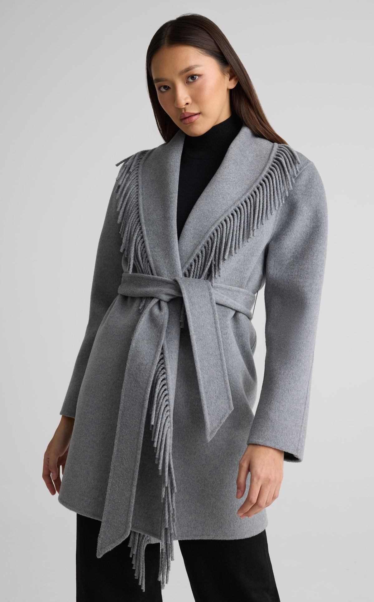 Jacket In Doubleface Cashmere Wool Blend