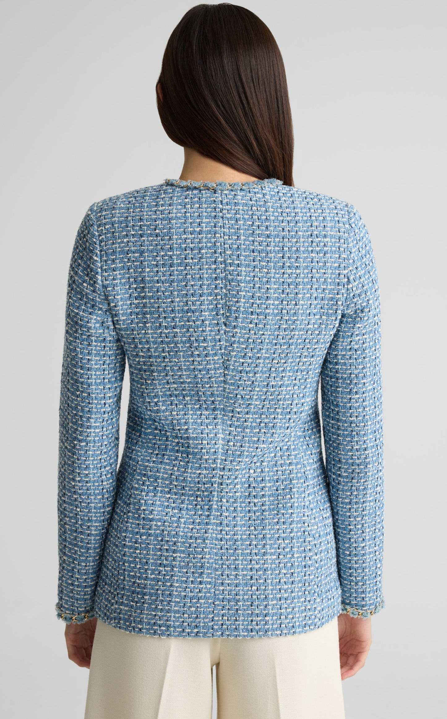 Long Jacket In Vilette Tweed