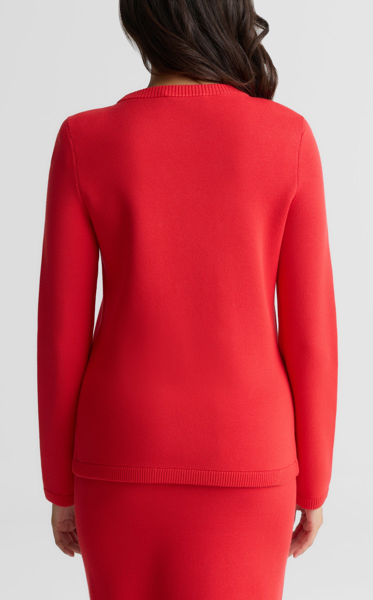 Double Breasted Knit Jacket