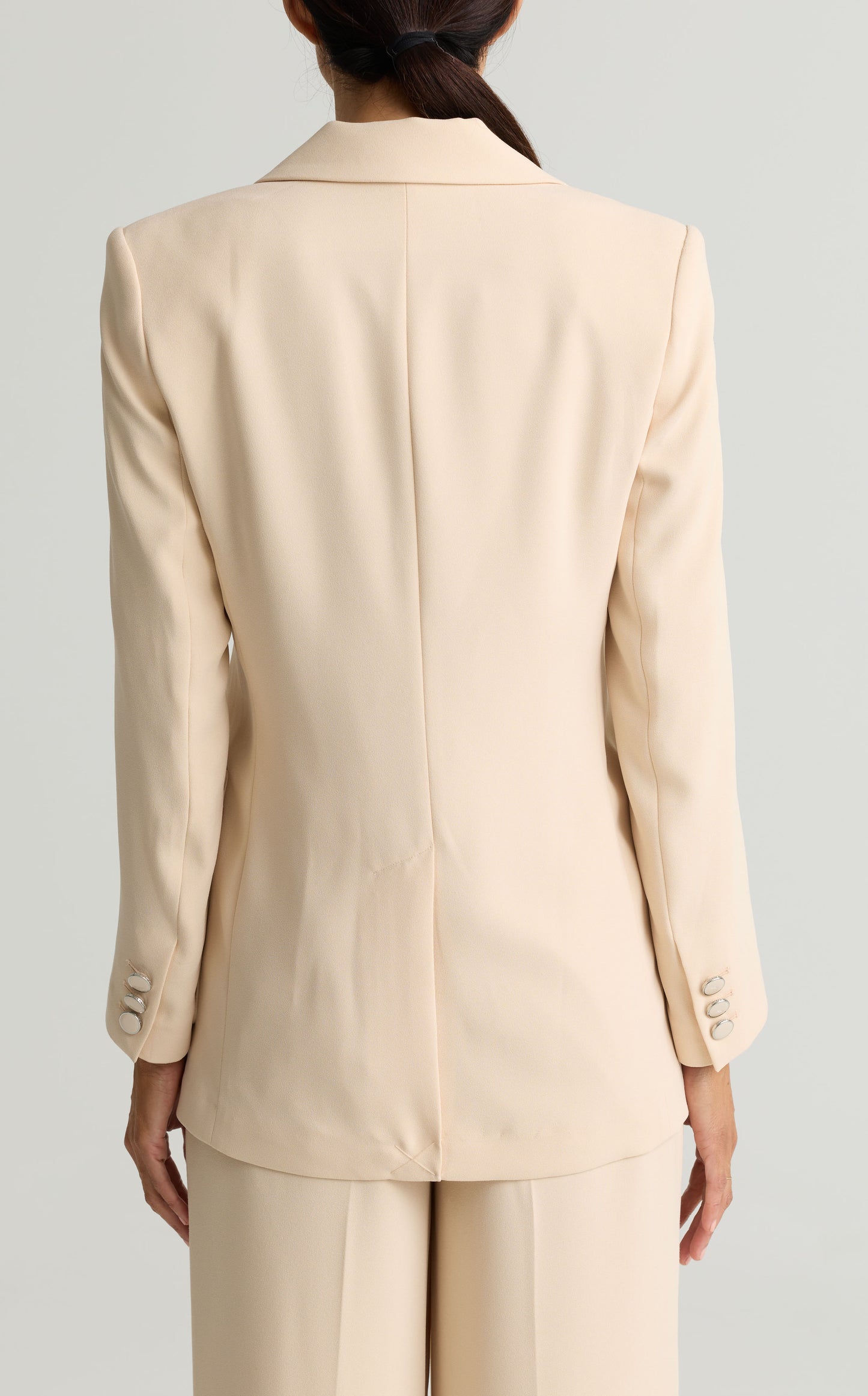Satin Back Crepe Jacket