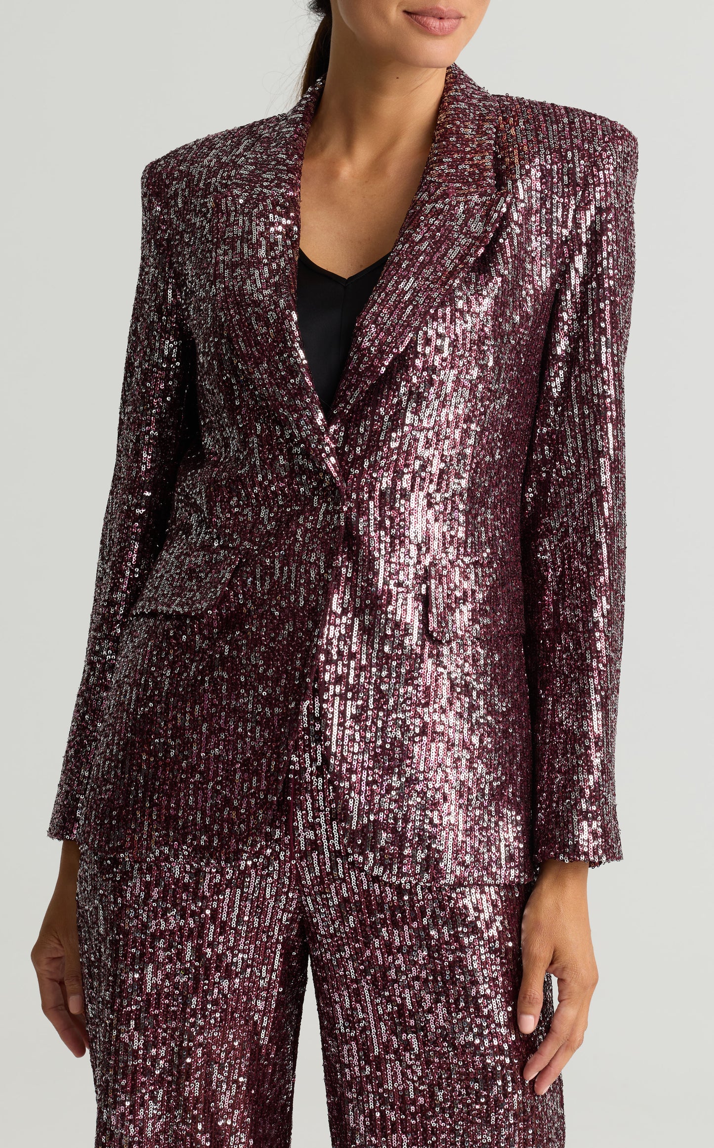 Sequin Knit Jacket
