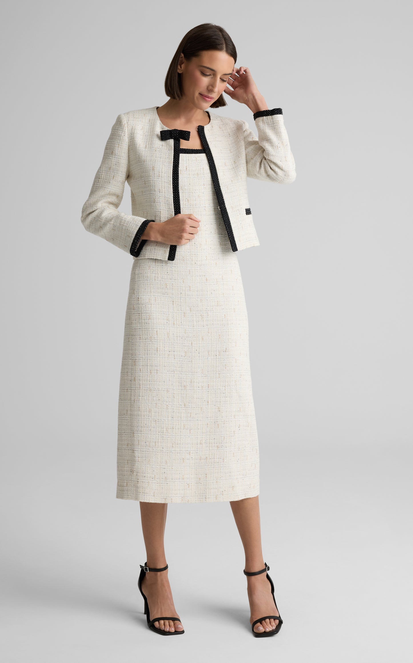 Elizabeth Jacket in Cannes Tweed
