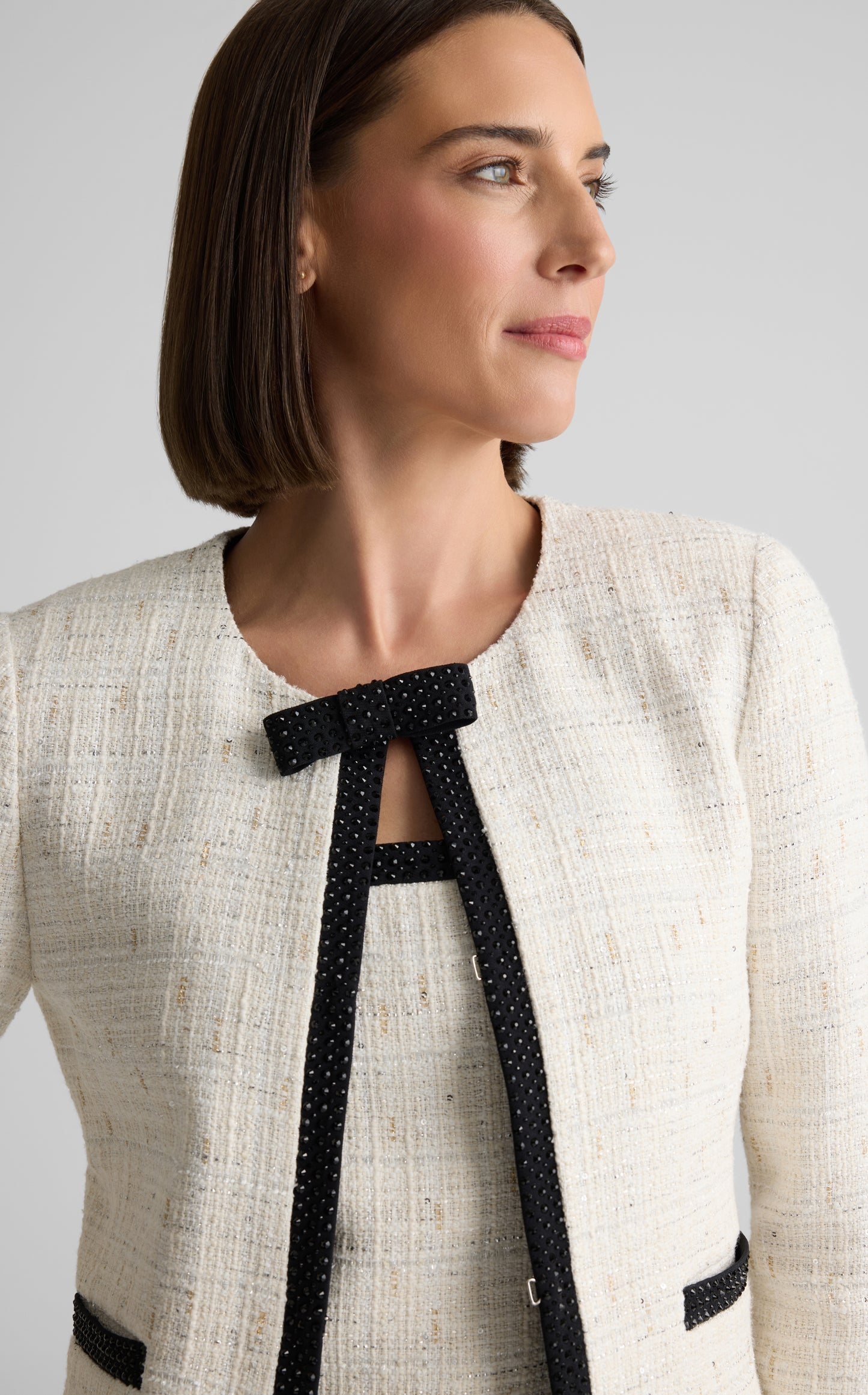 Elizabeth Jacket in Cannes Tweed
