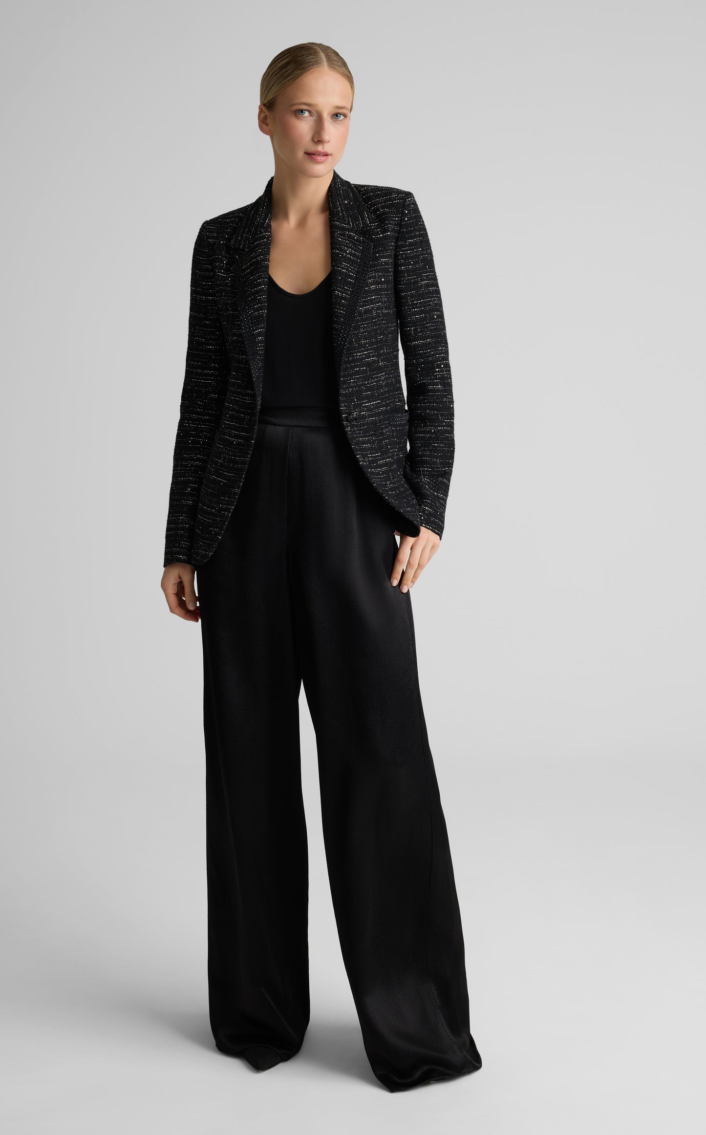 Elvie Jacket in Cannes Tweed