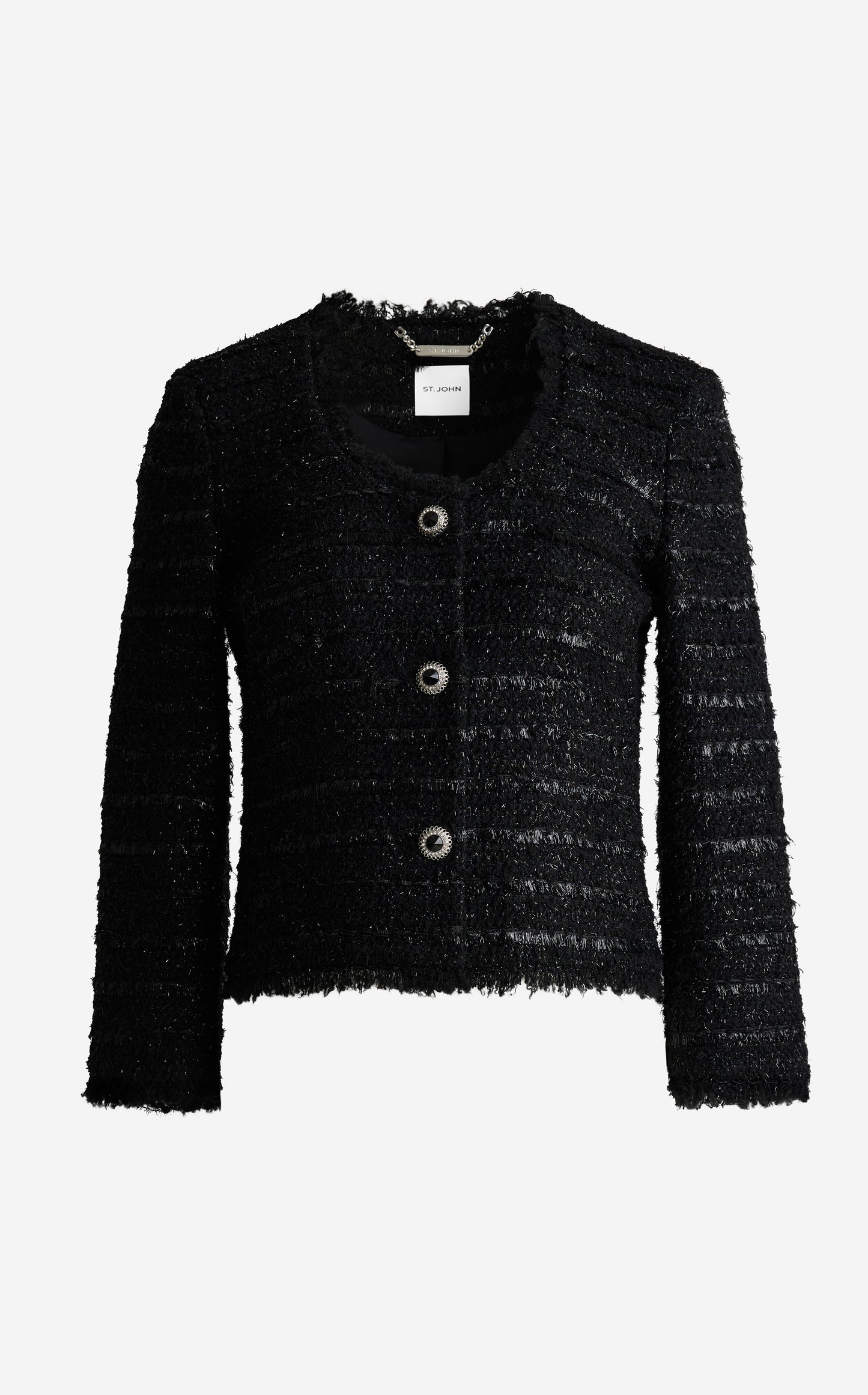 Ulyissa Jacket In Noir Tweed
