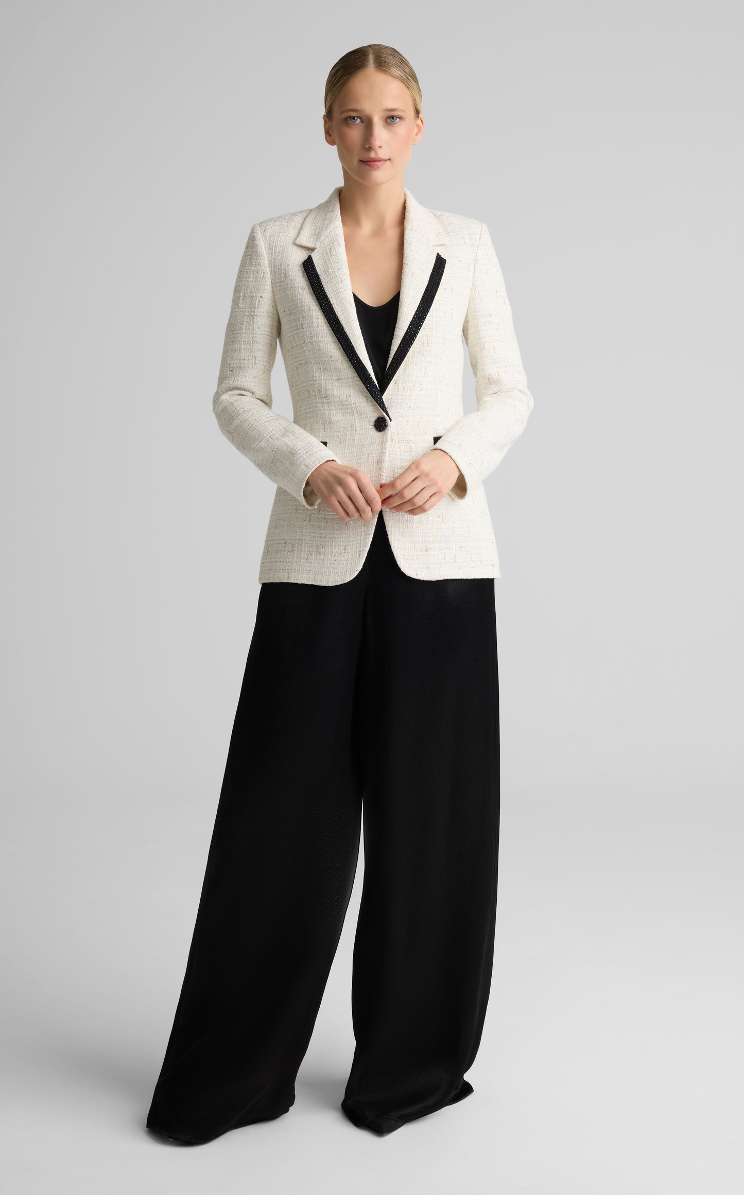 Elvie Jacket in Cannes Tweed
