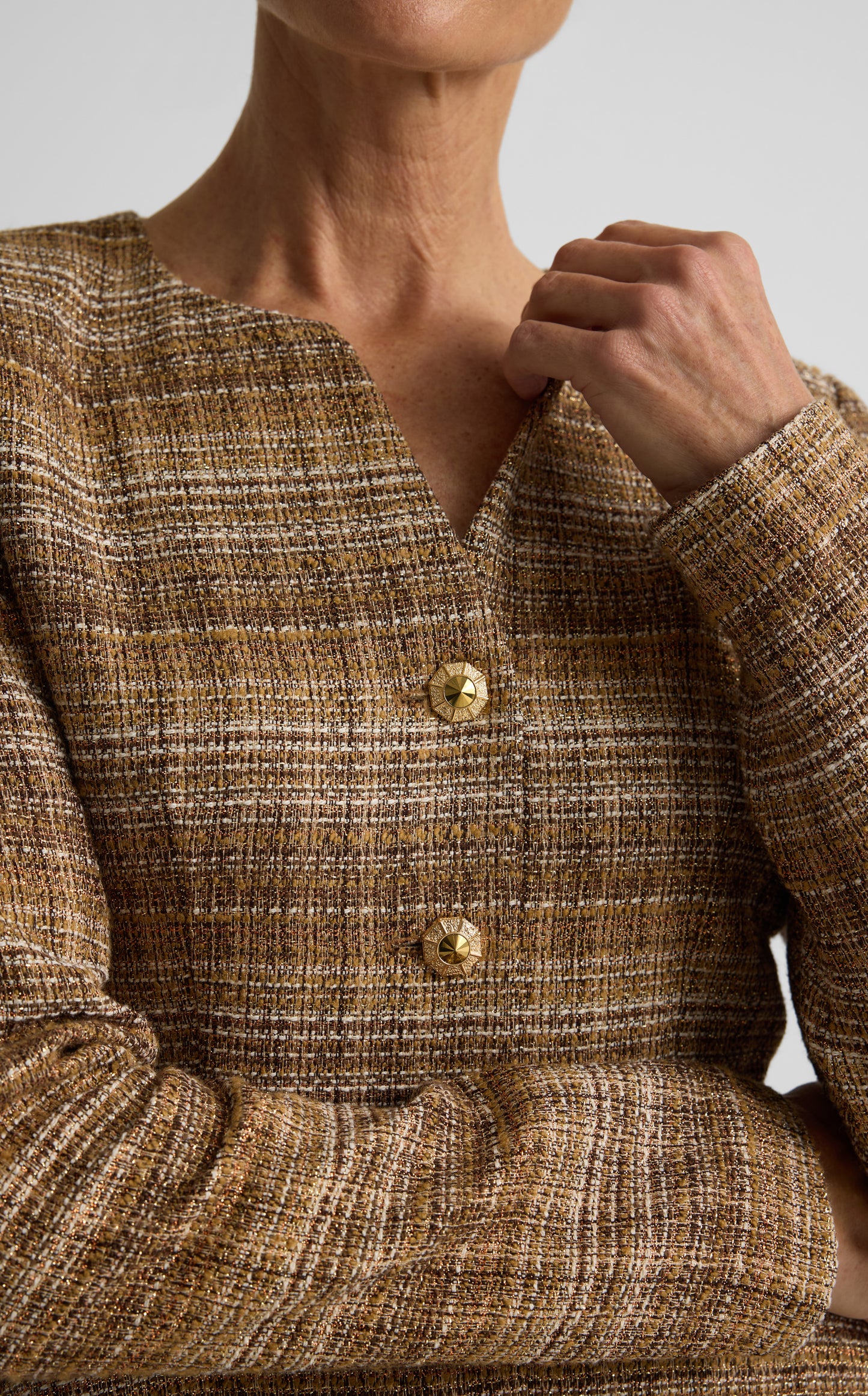 Margaret Jacket In Gilded Tweed