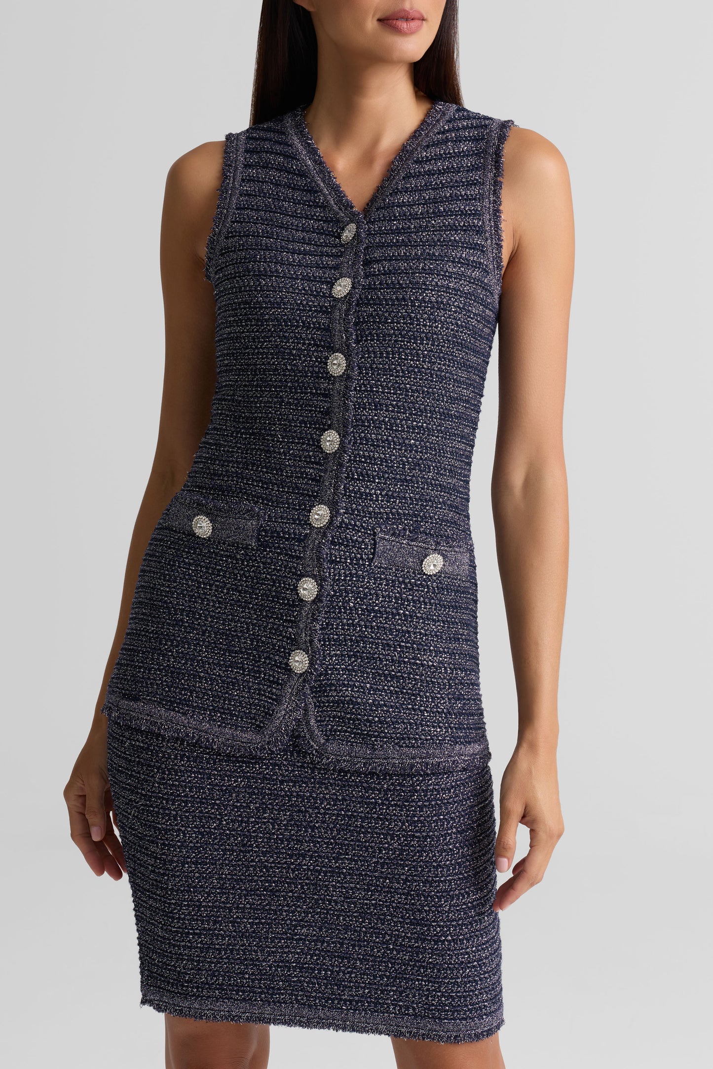 Long Textured Vest