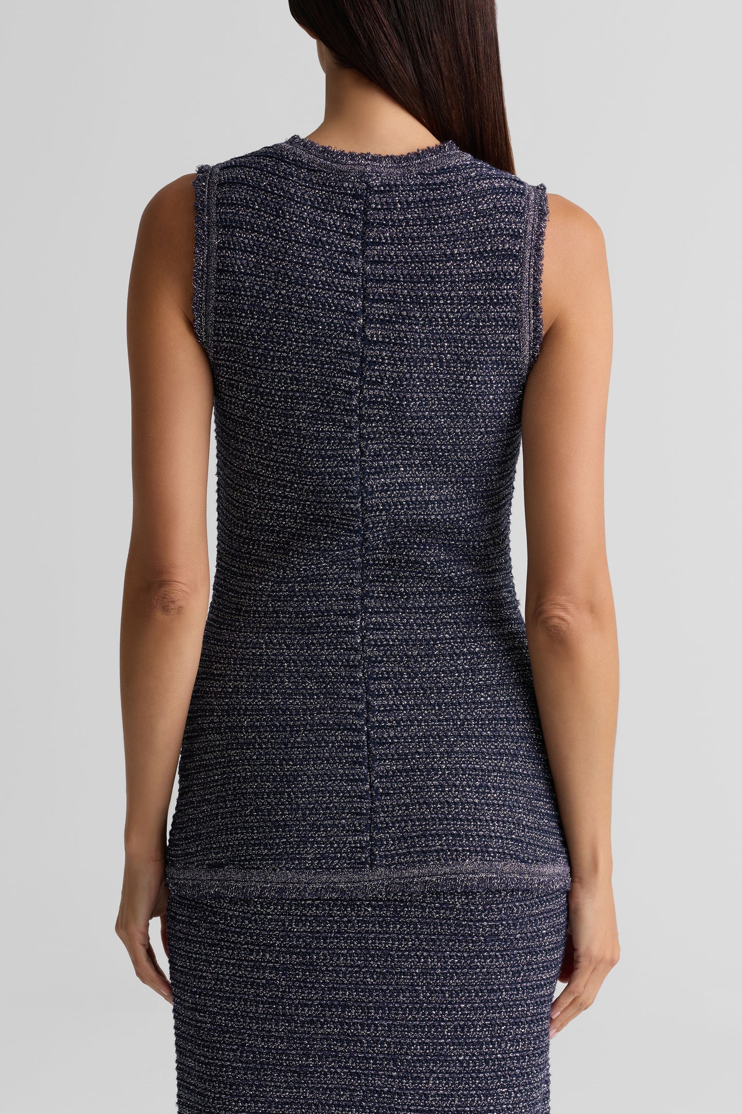 Long Textured Vest