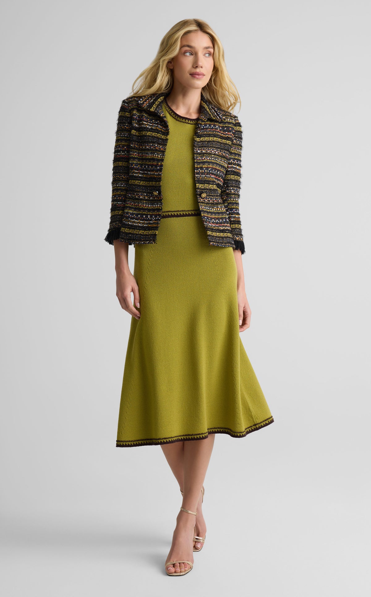 Jacket In Marais Tweed