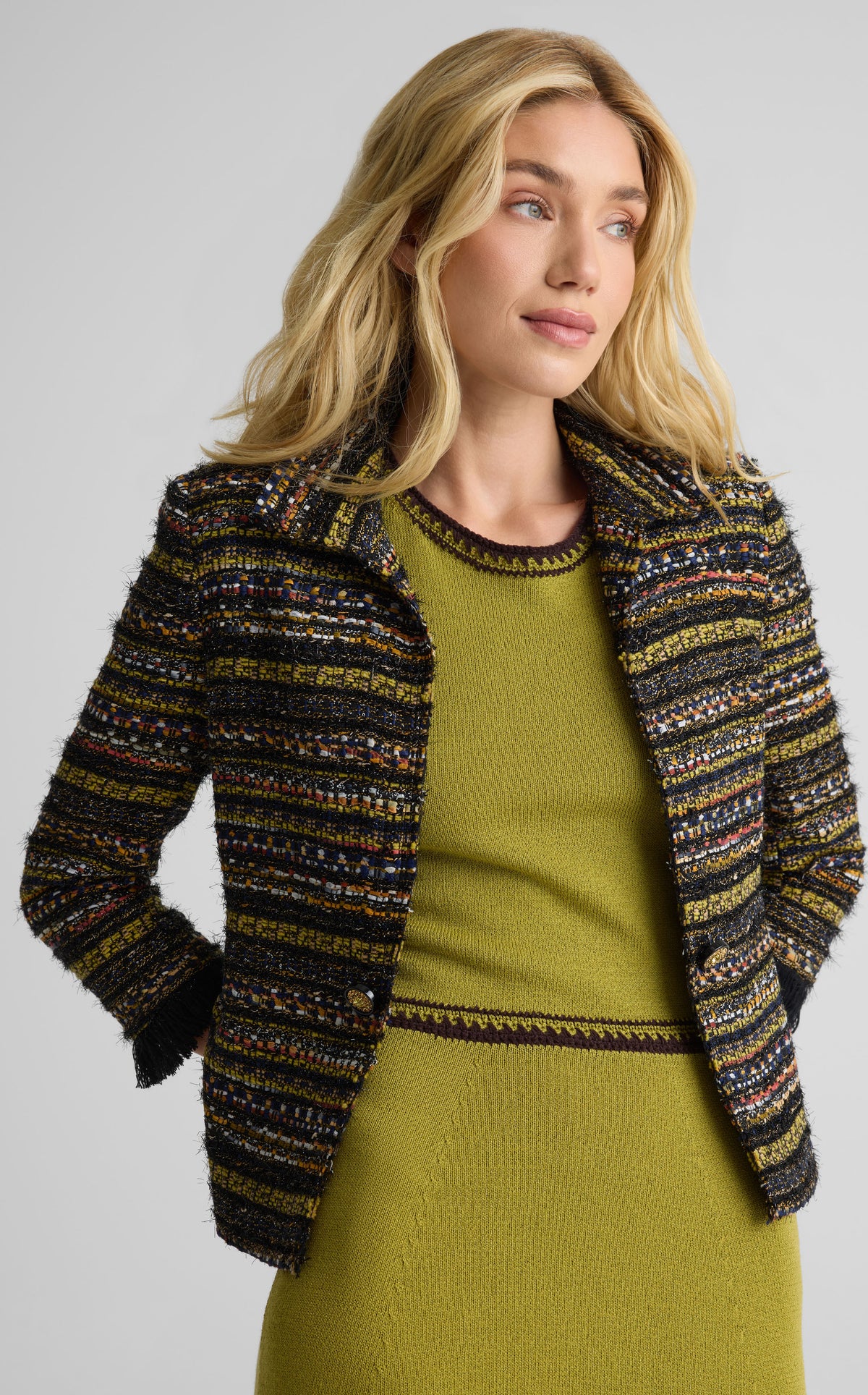 Jacket In Marais Tweed