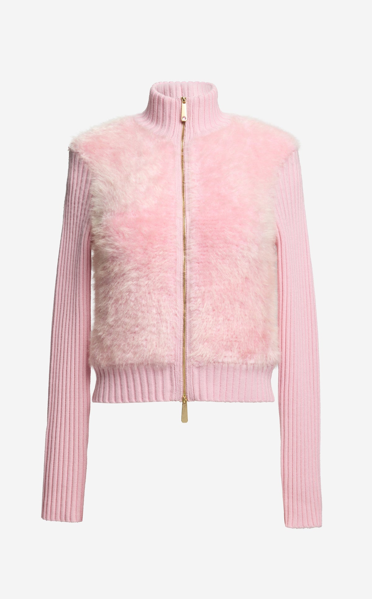 Jacket in Knit Fur