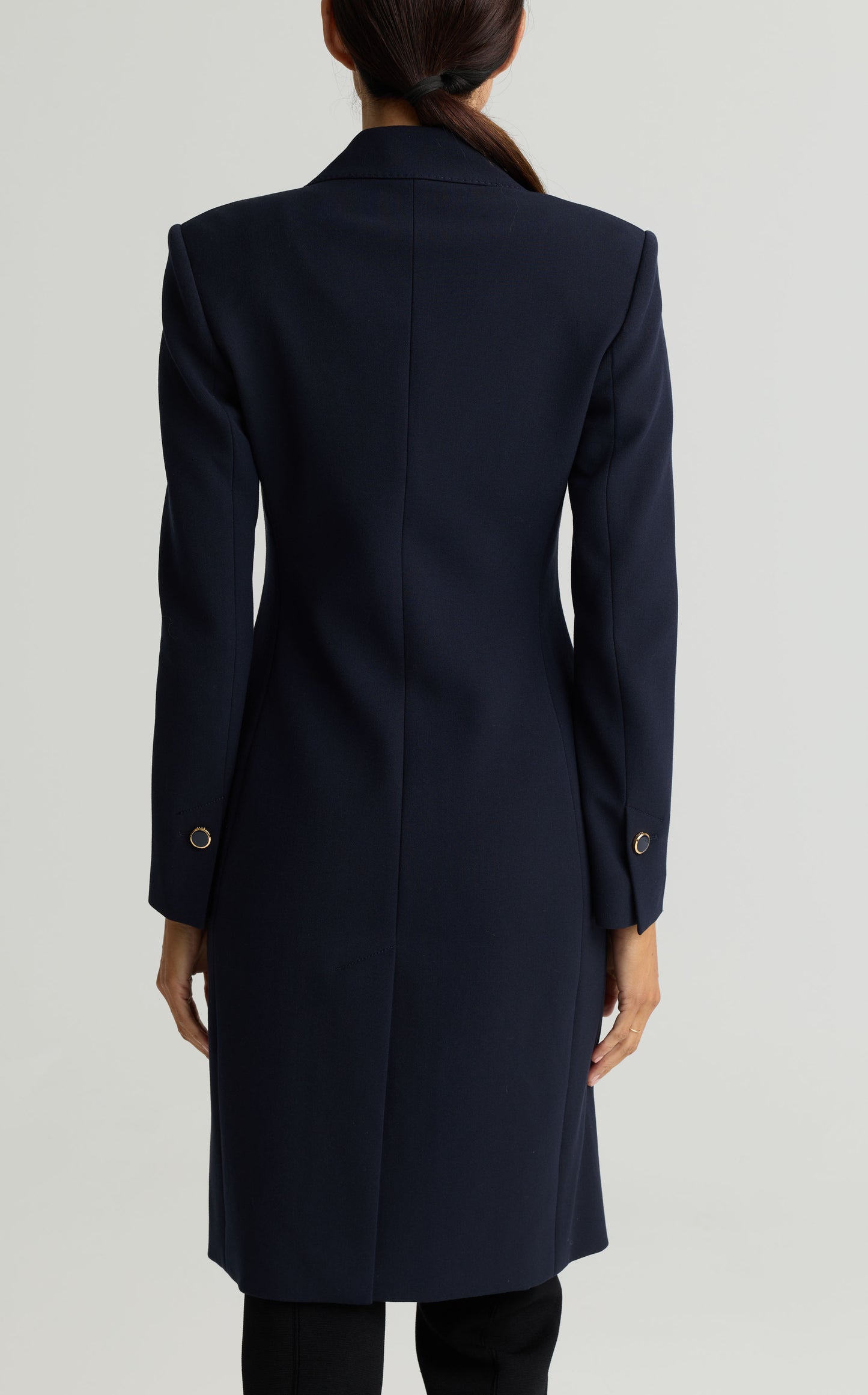 Stretch Crepe Suiting Topper