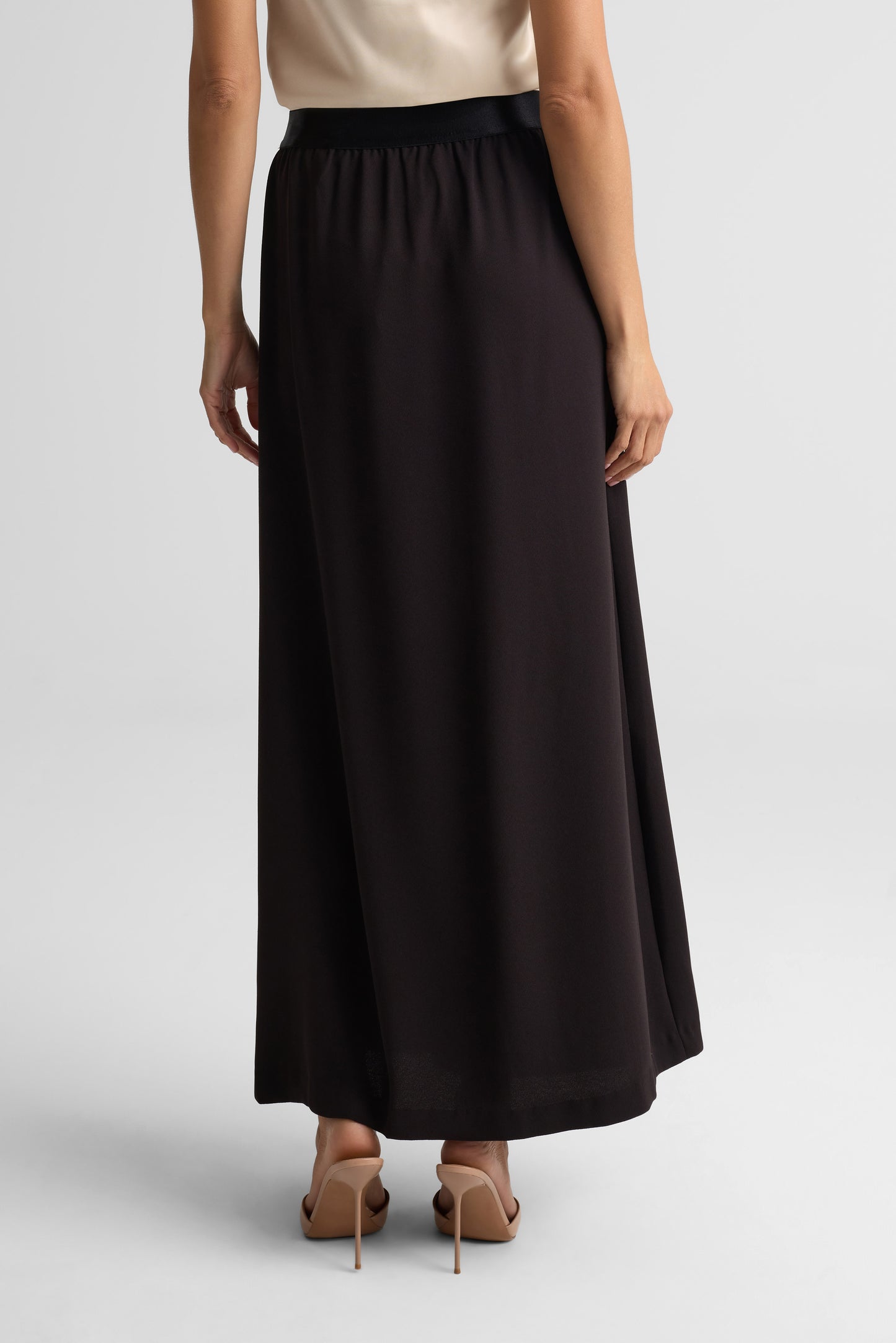 Satin Maxi Skirt