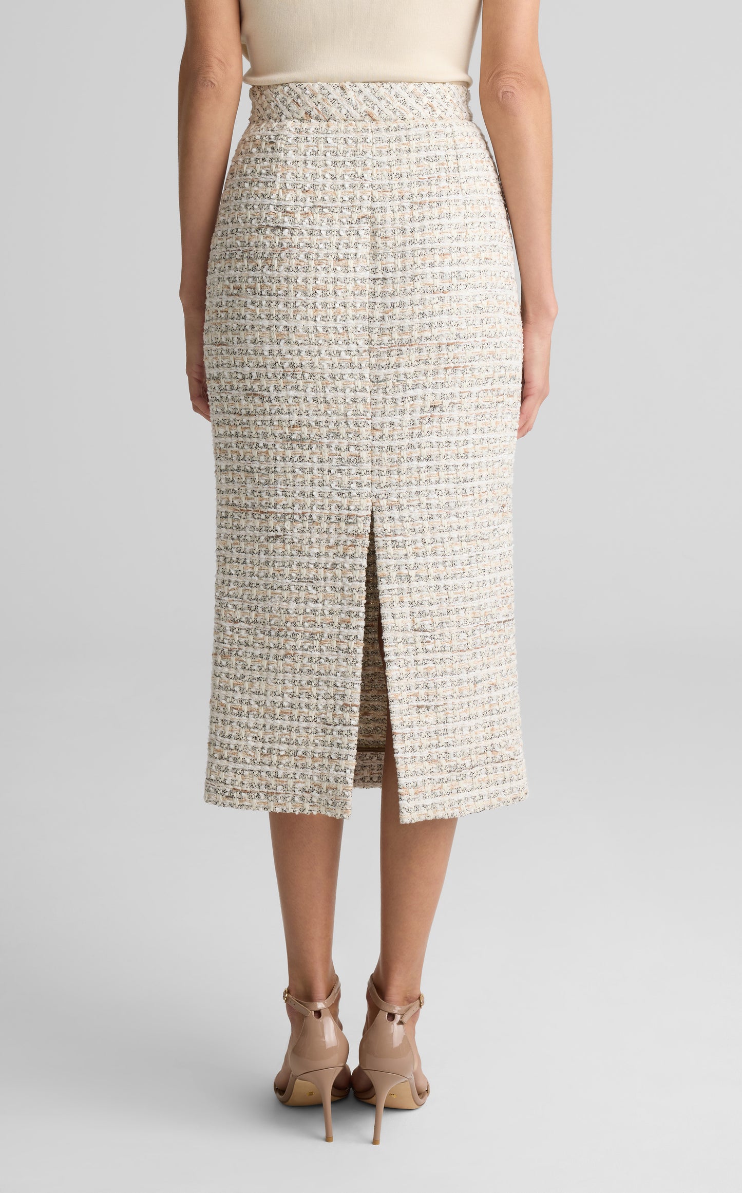 Margot Skirt in Côte d'Azur Tweed