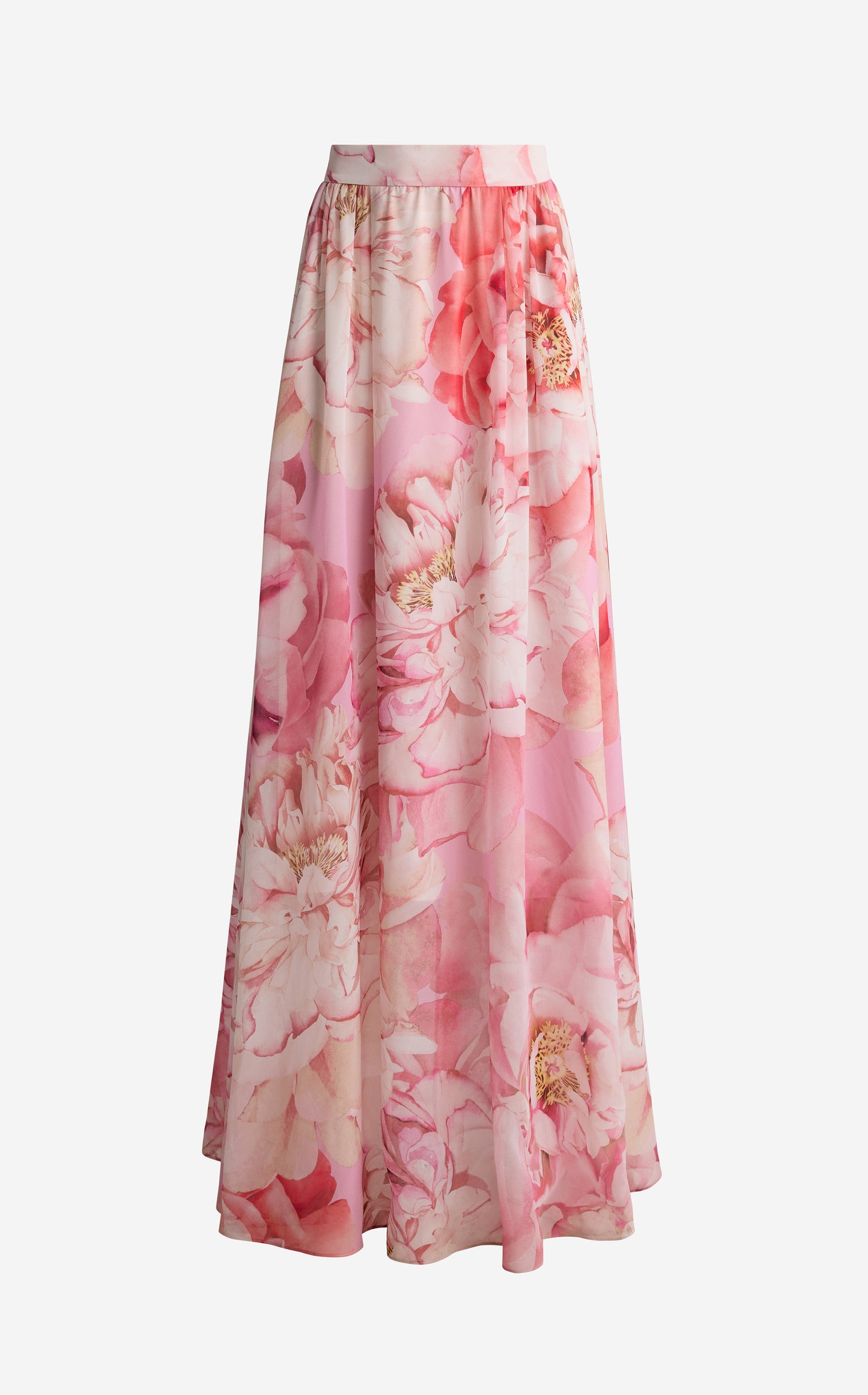 Bethany Skirt In Le Jardin Print Georgette