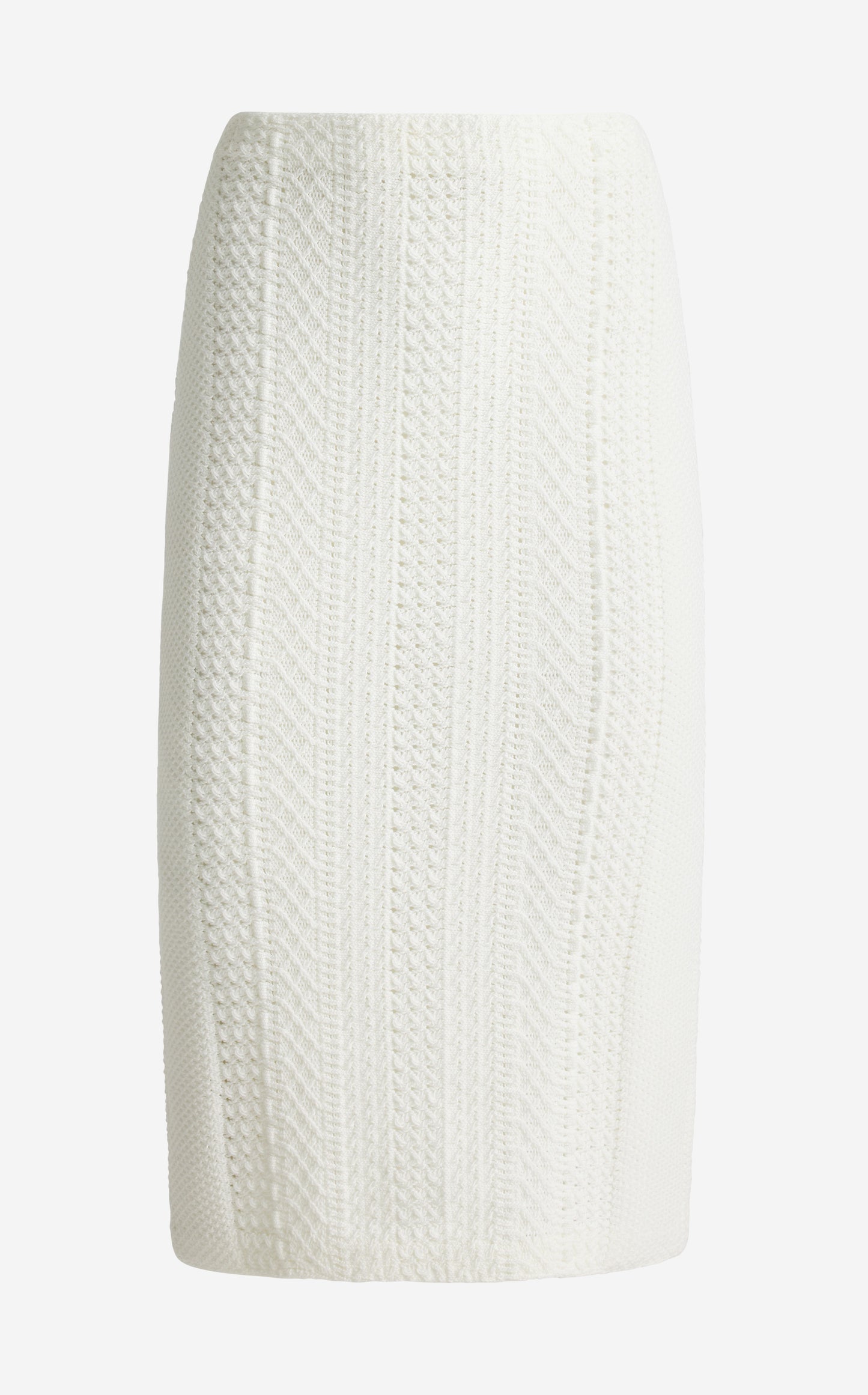 Margot Skirt In Cotton Crochet Knit