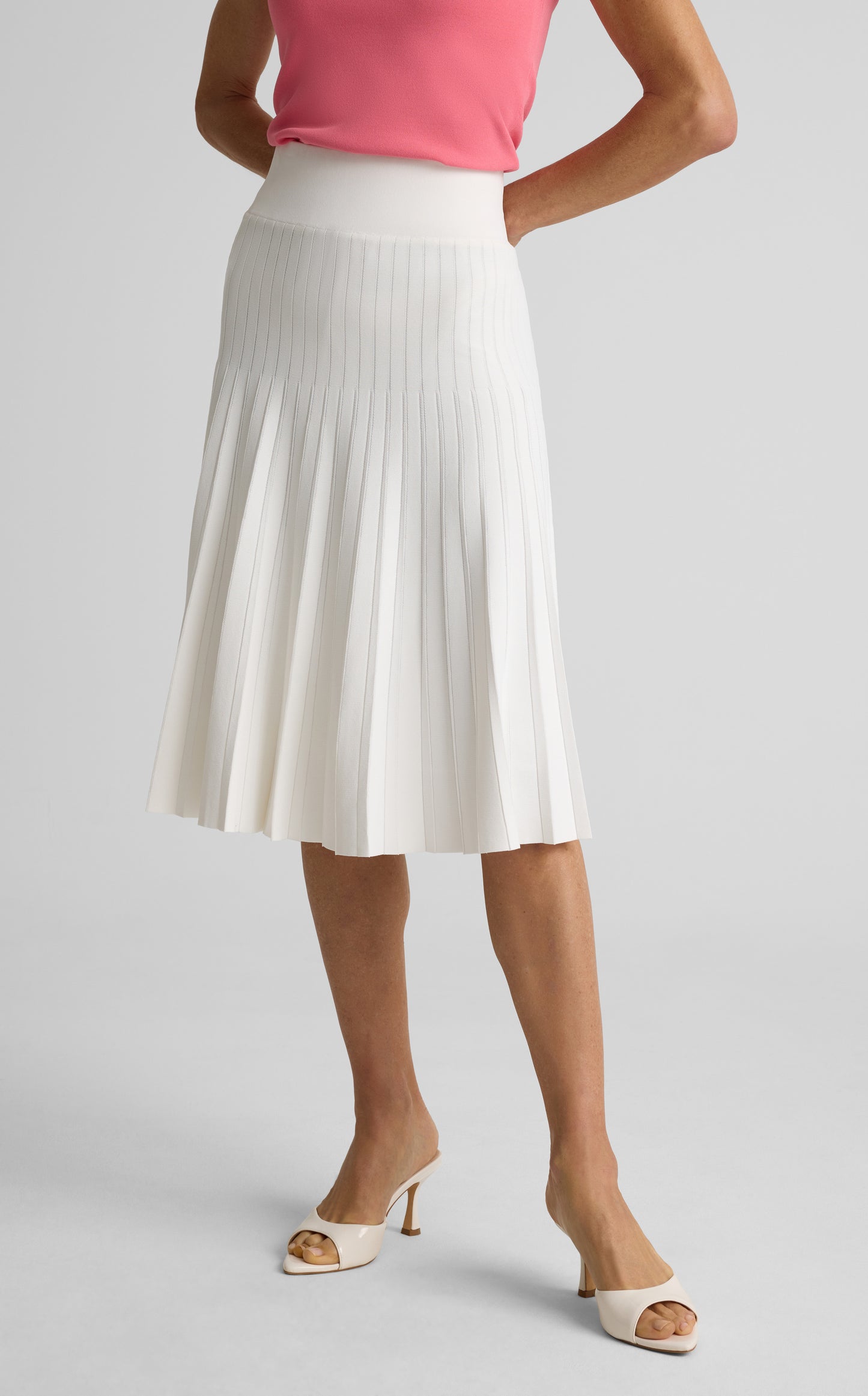 Tracy Skirt In Riviera Crepe Knit