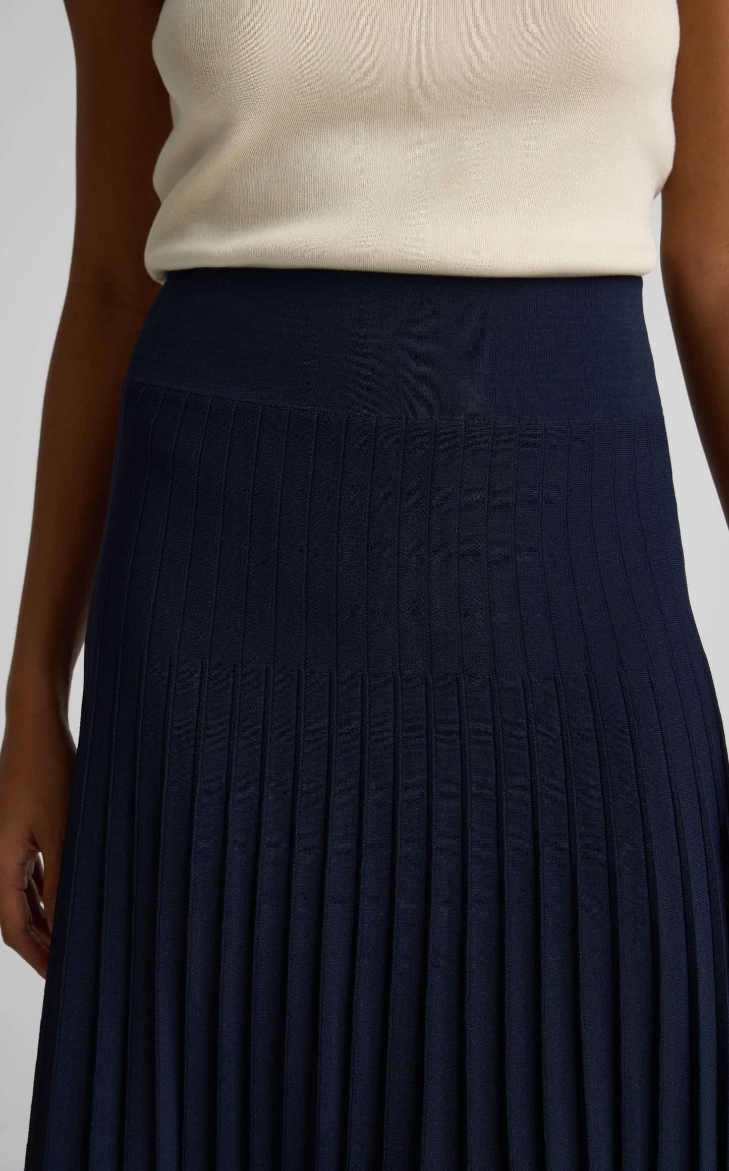 Tracy Skirt In Riviera Crepe Knit