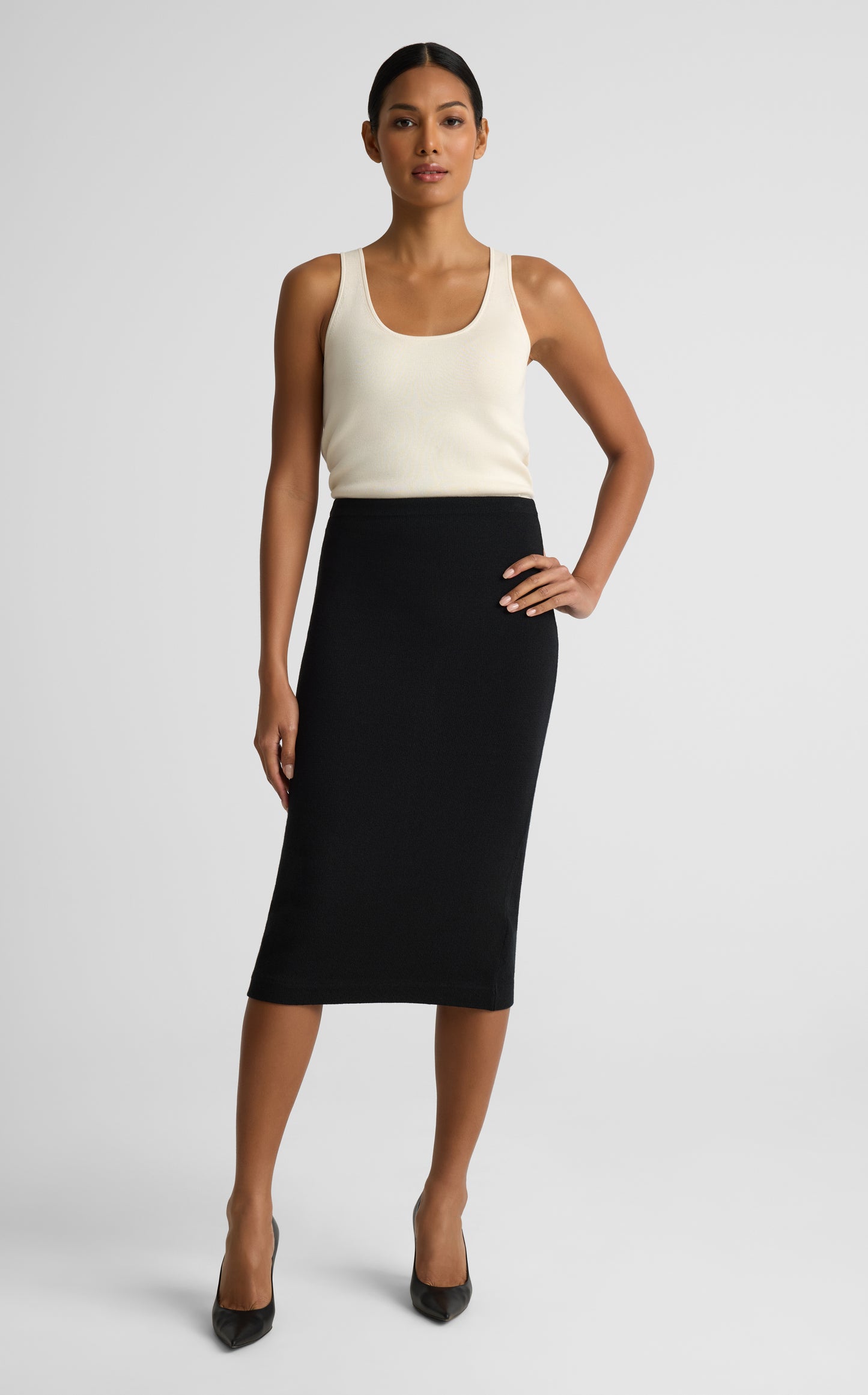 Margot Skirt In Legacy Crepe Knit