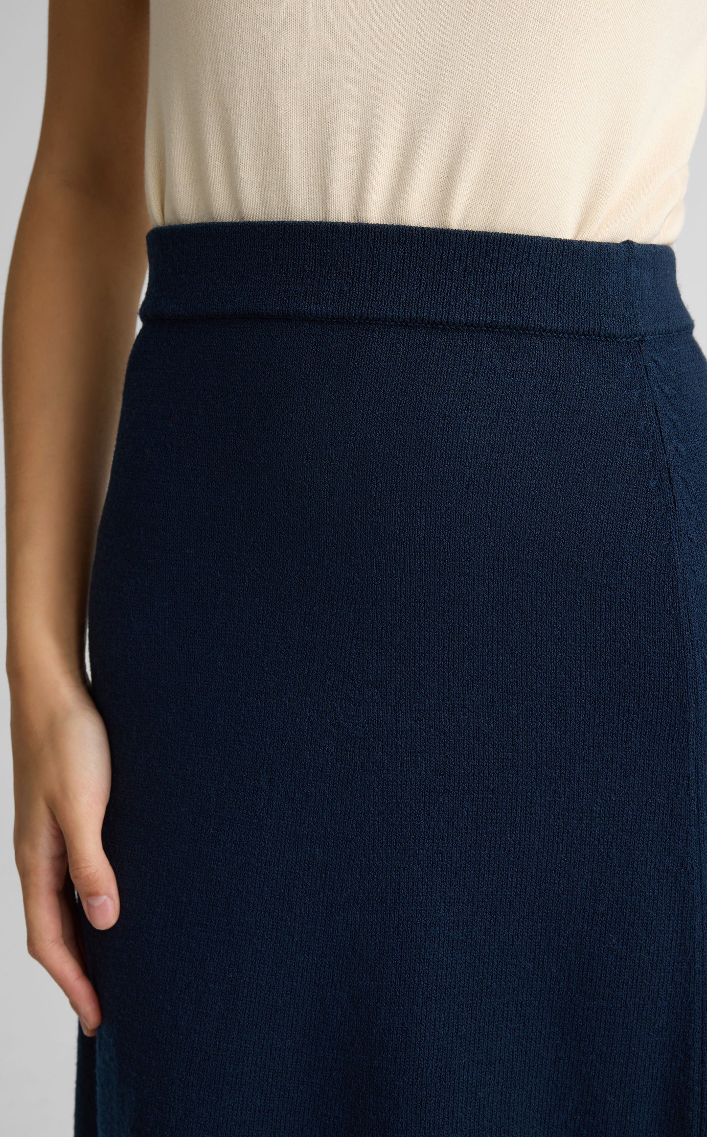 Skirt In Legacy Crepe Knit