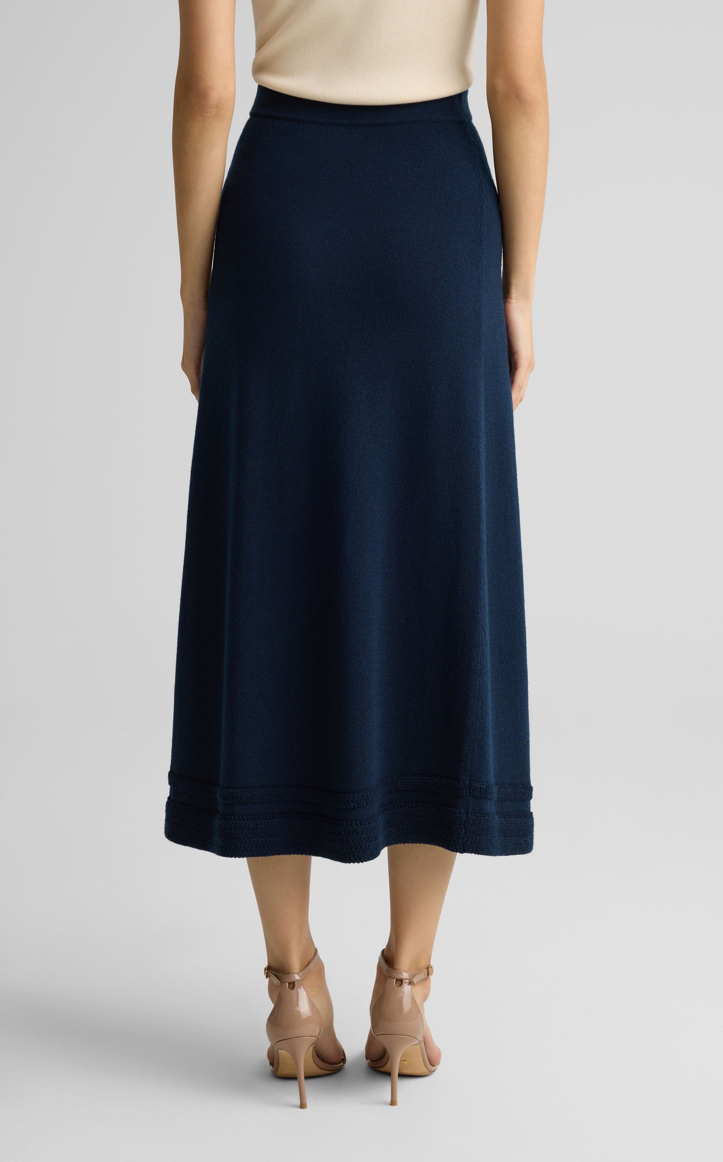 Skirt In Legacy Crepe Knit