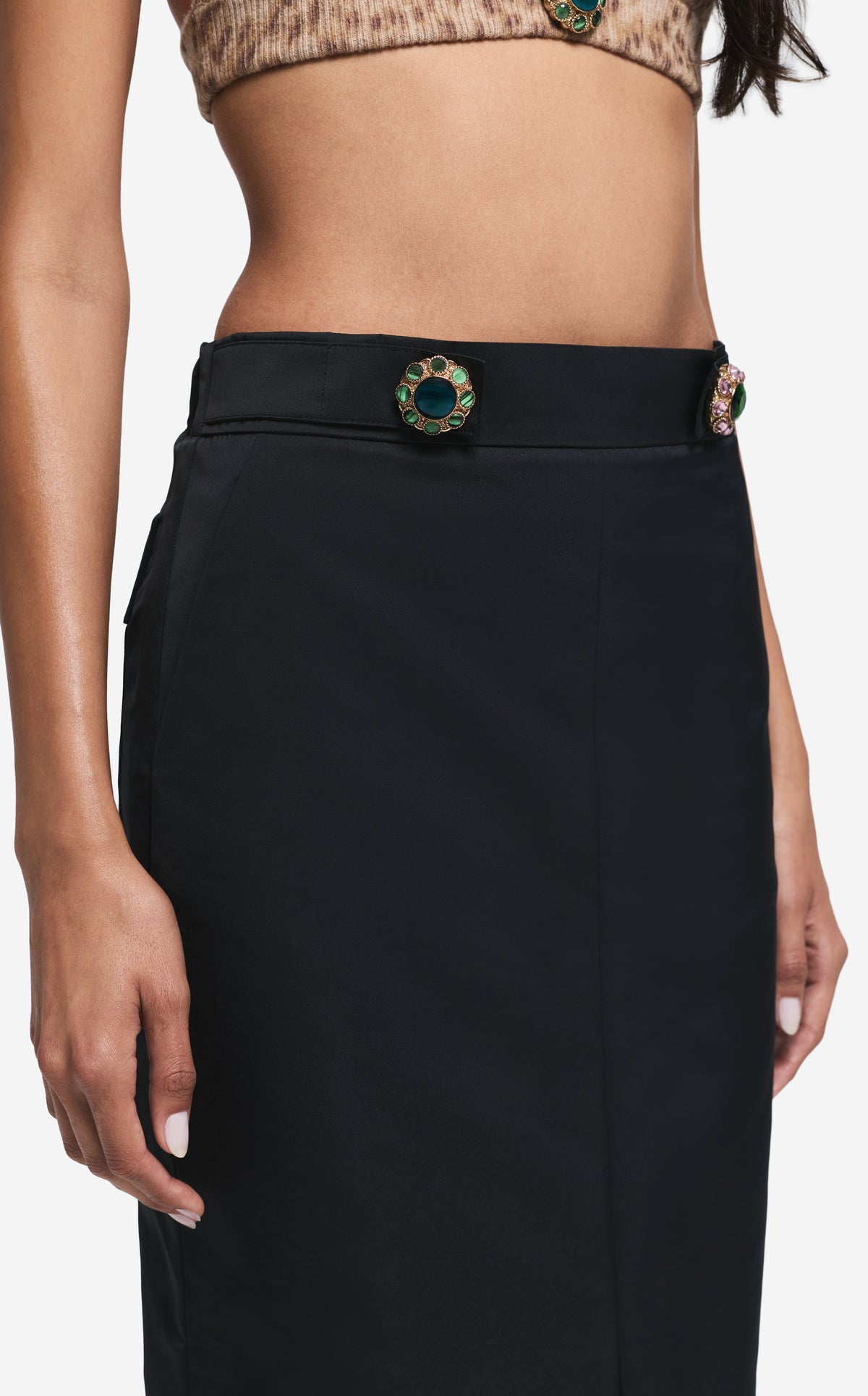 Skirt in Duchesse Satin