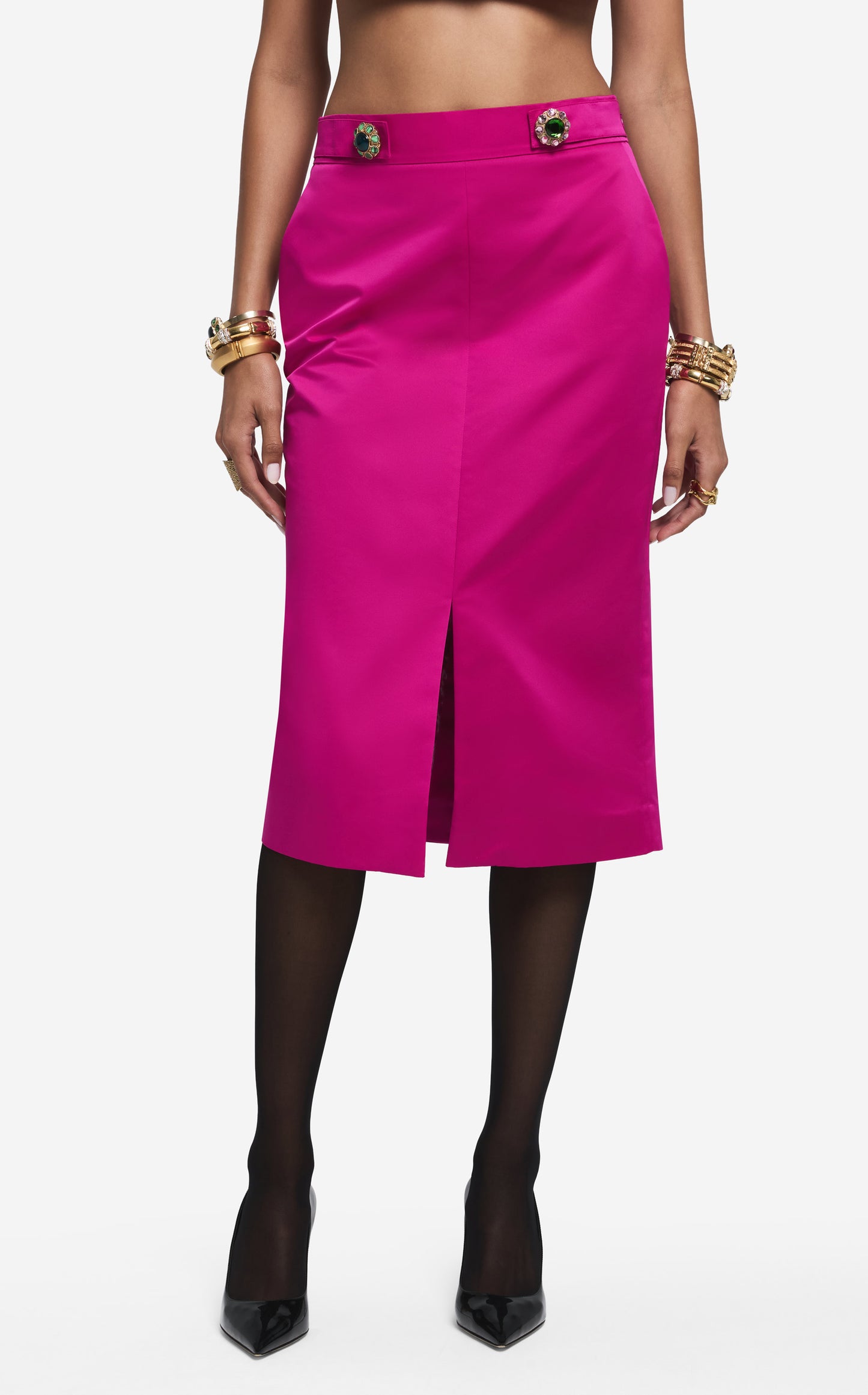 Skirt in Duchesse Satin