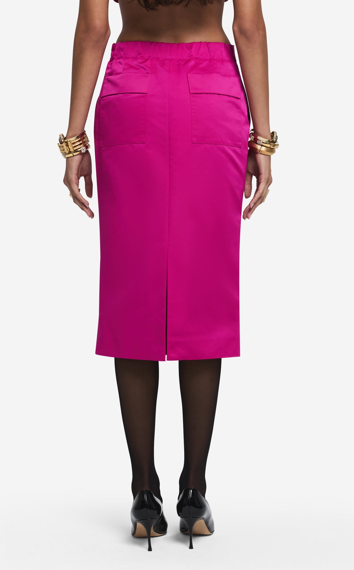 Skirt in Duchesse Satin