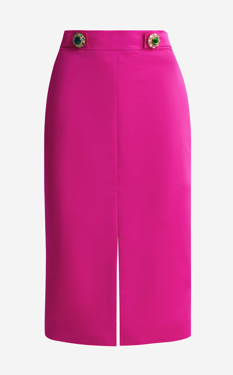 Skirt in Duchesse Satin