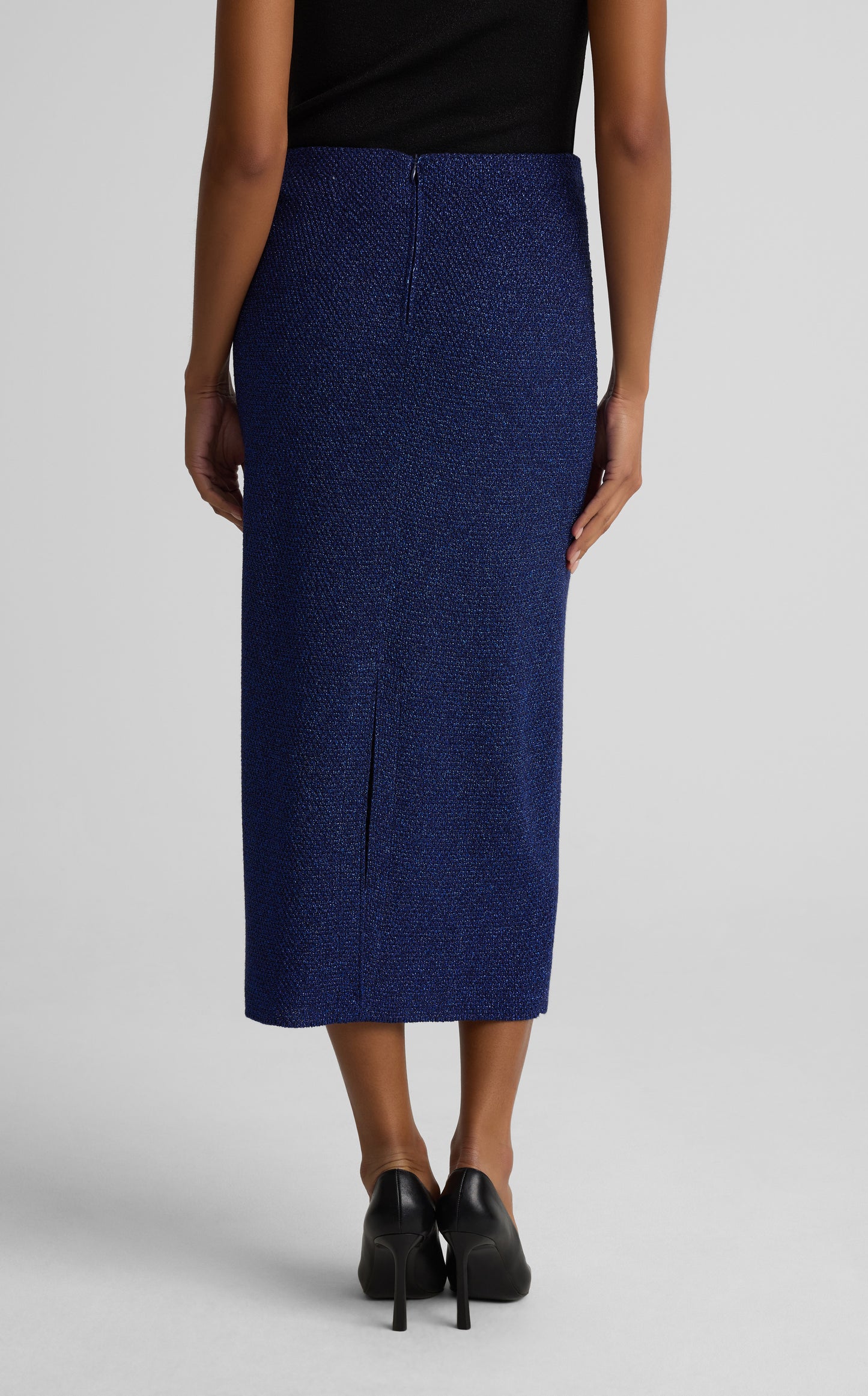 Margot Skirt In Metallic Knit