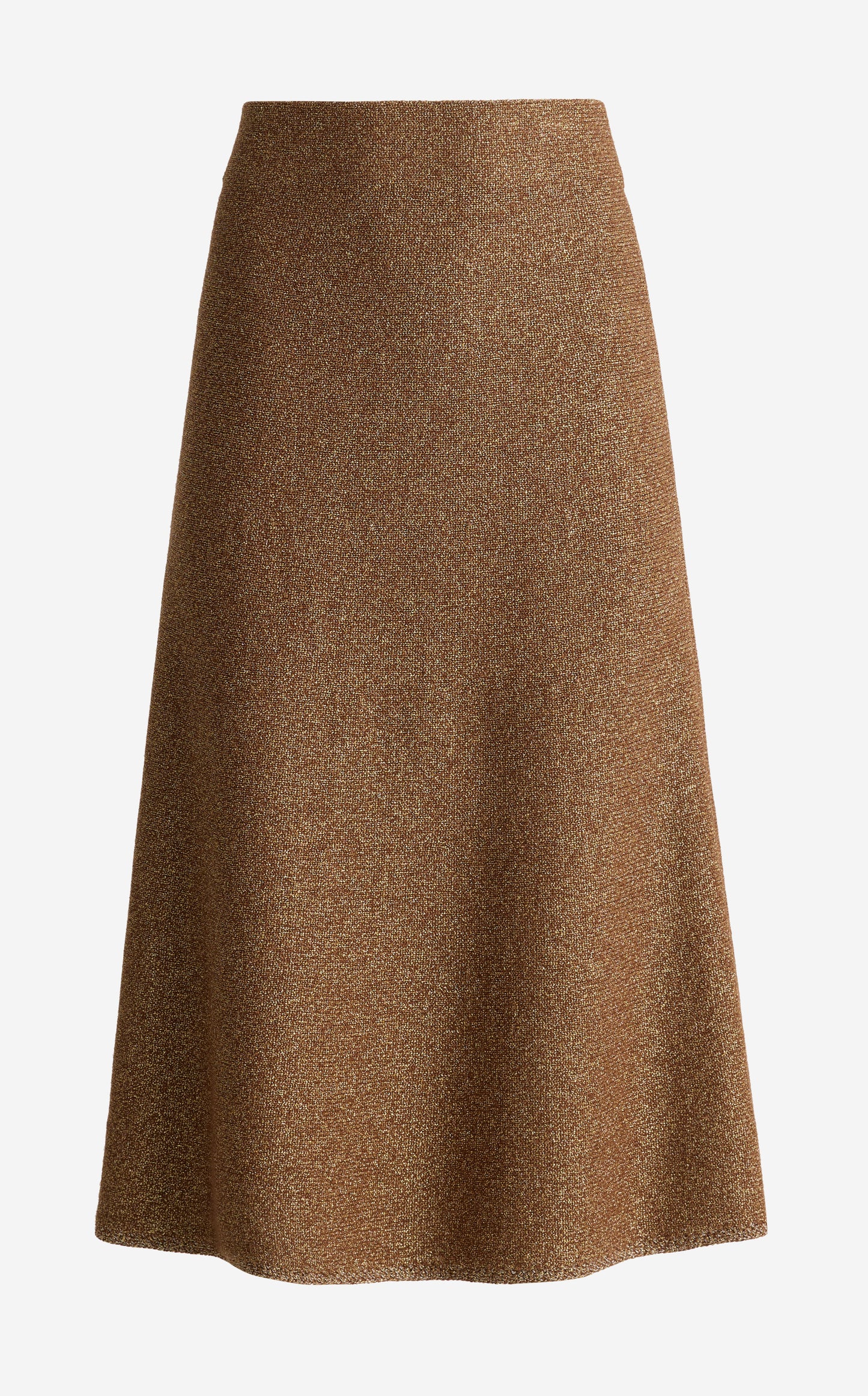 Phoebe Skirt In Metallic Knit