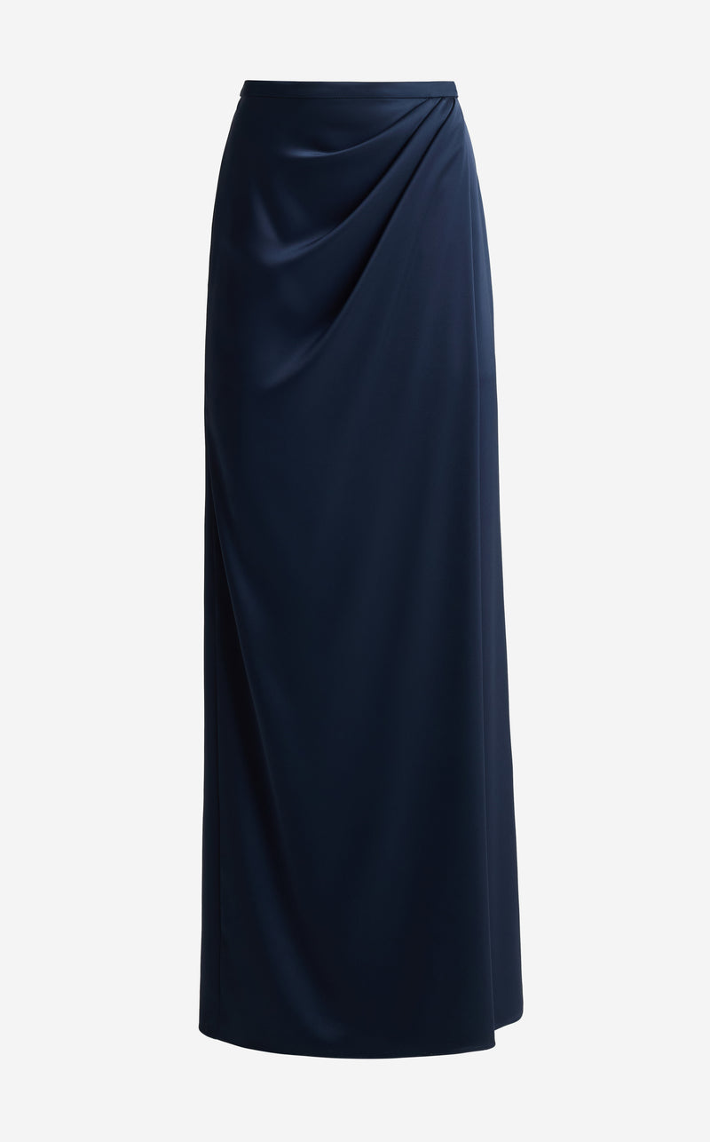 Penelope Skirt In Liquid Satin