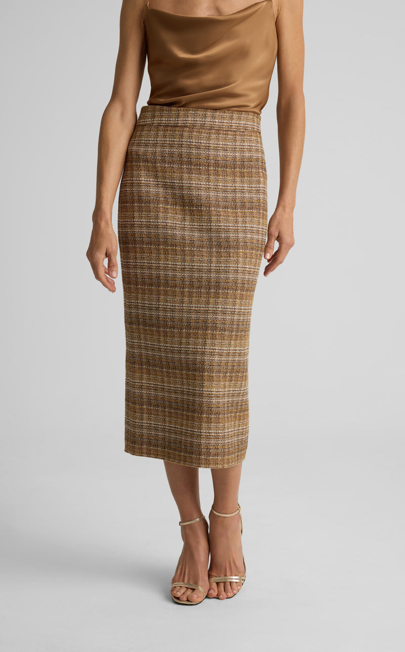 Margot Skirt In Gilded Tweed