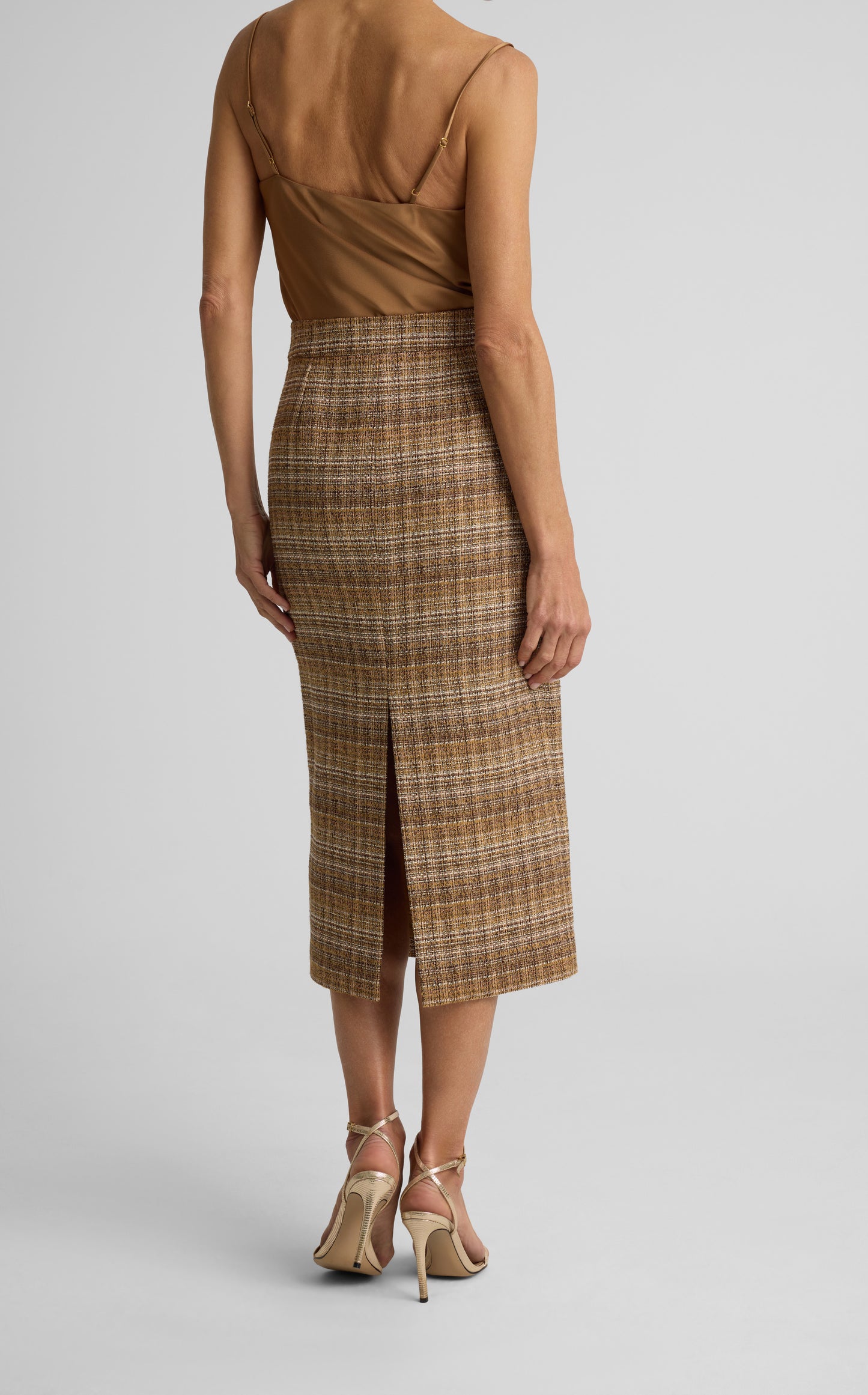 Margot Skirt In Gilded Tweed