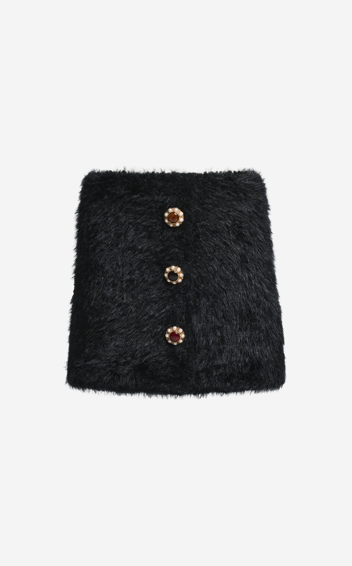 Skirt in Knit Fur