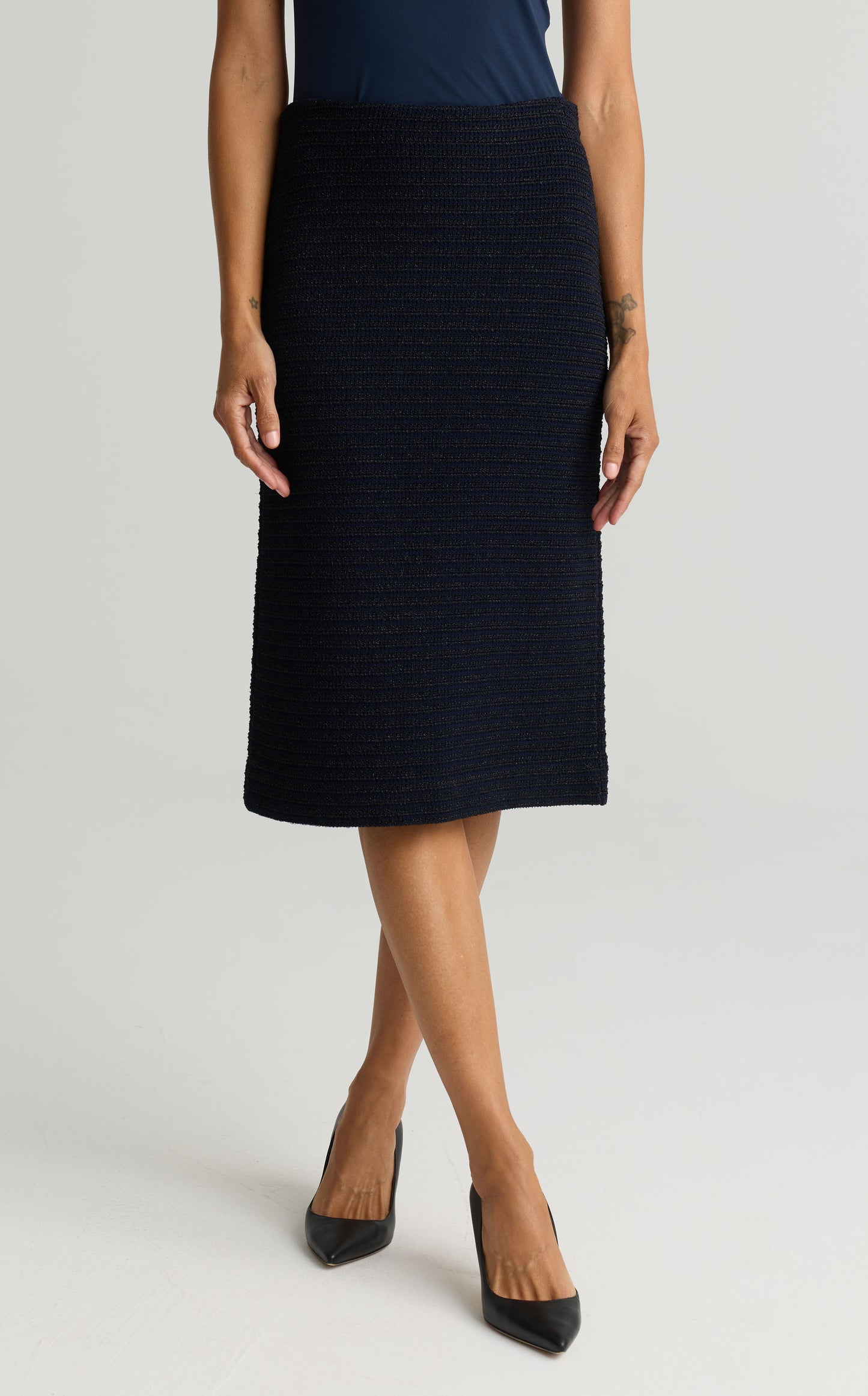Knit Pencil Skirt