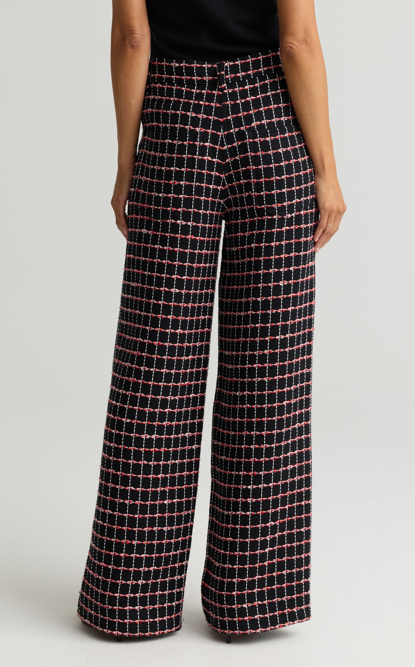 Windowpane Tweed Pant