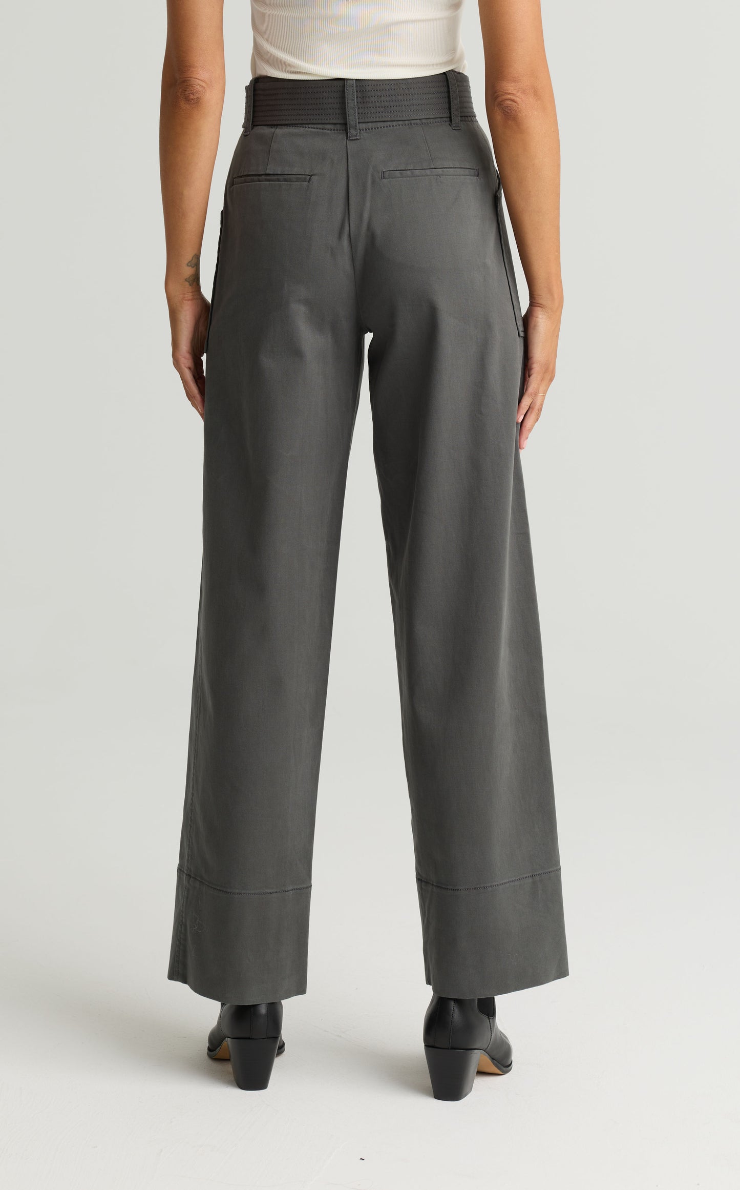 Stretch Cotton Canvas Pant - Shadow