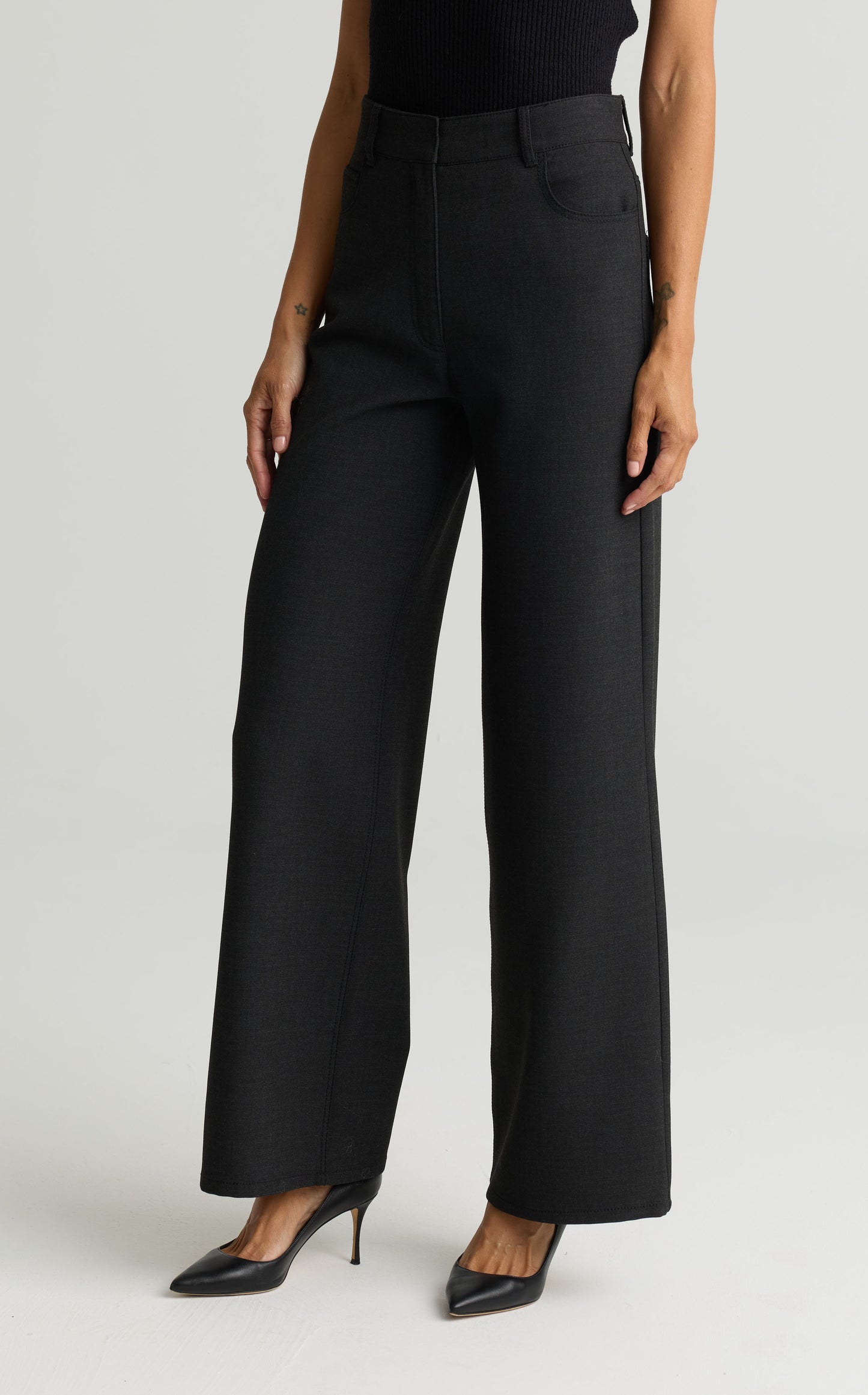 Straight Knit Pant