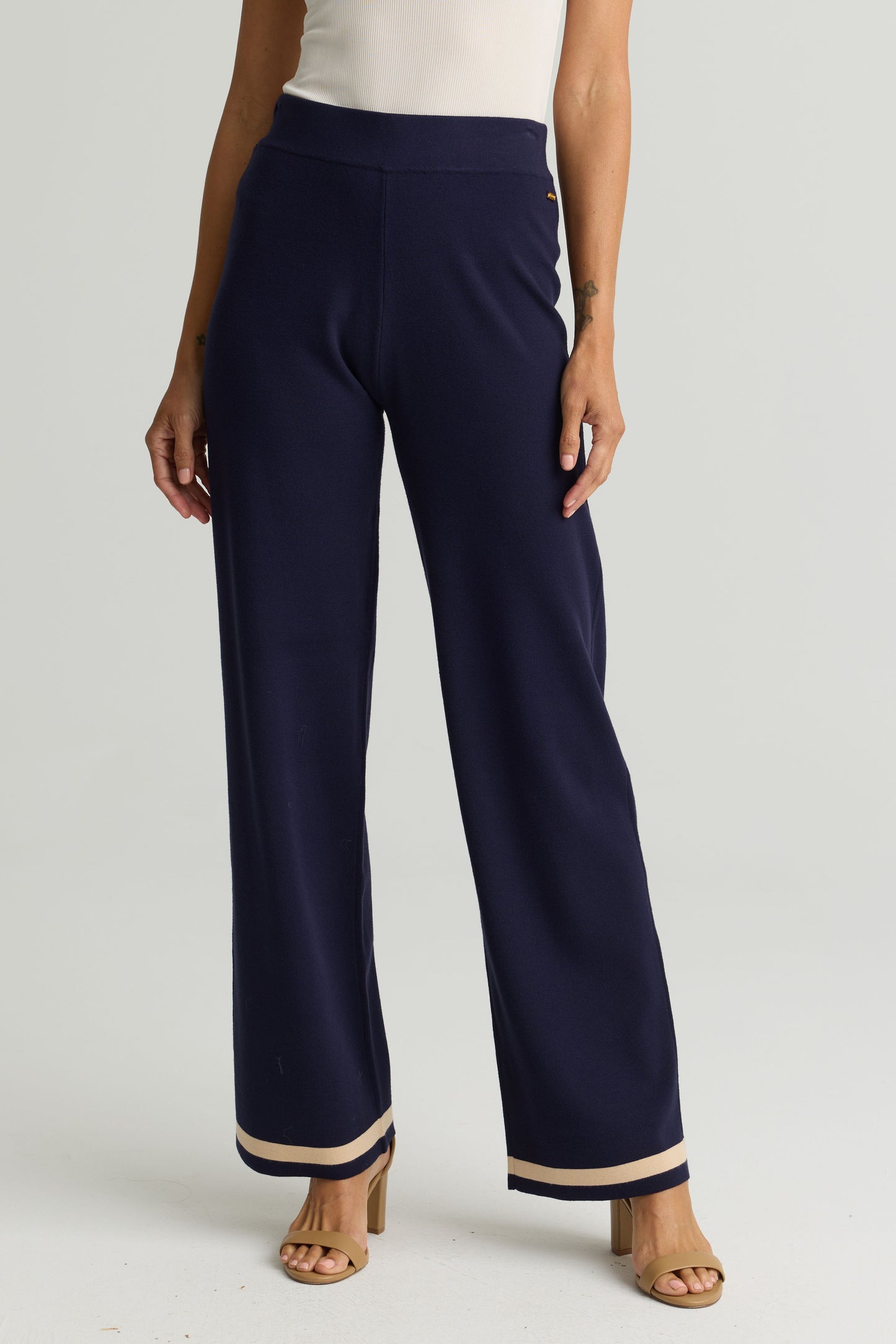 Breton Stripe Knit Pant