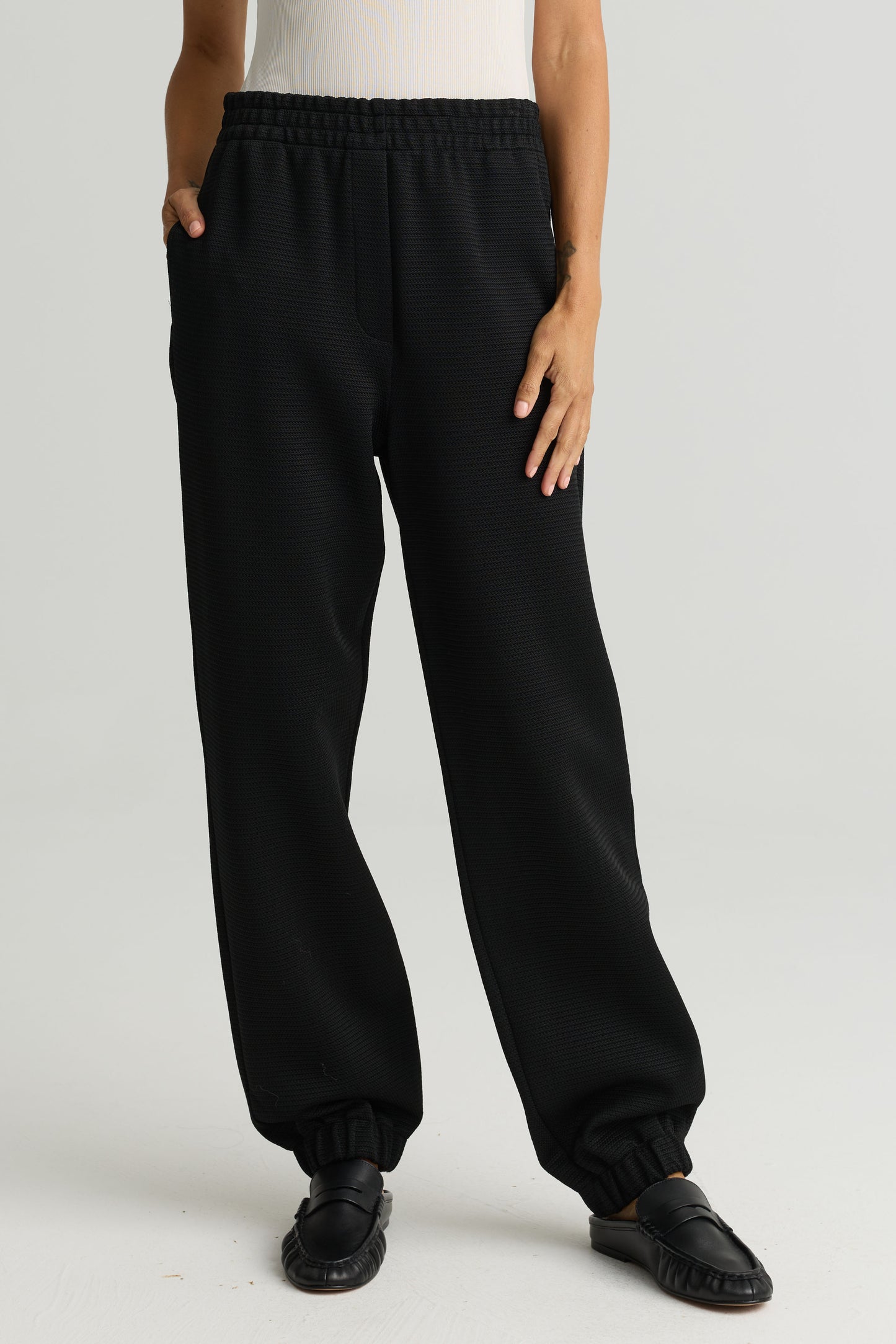 Piqué Jersey Jogger Pant