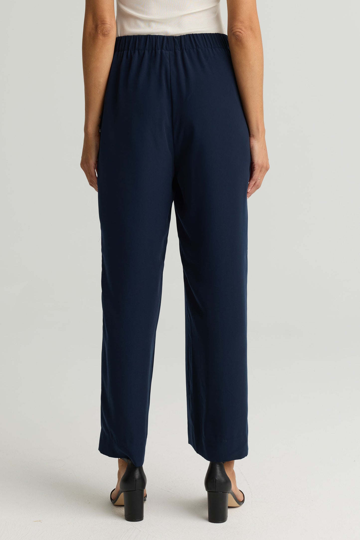 Peached Woven Wide-Leg Pant