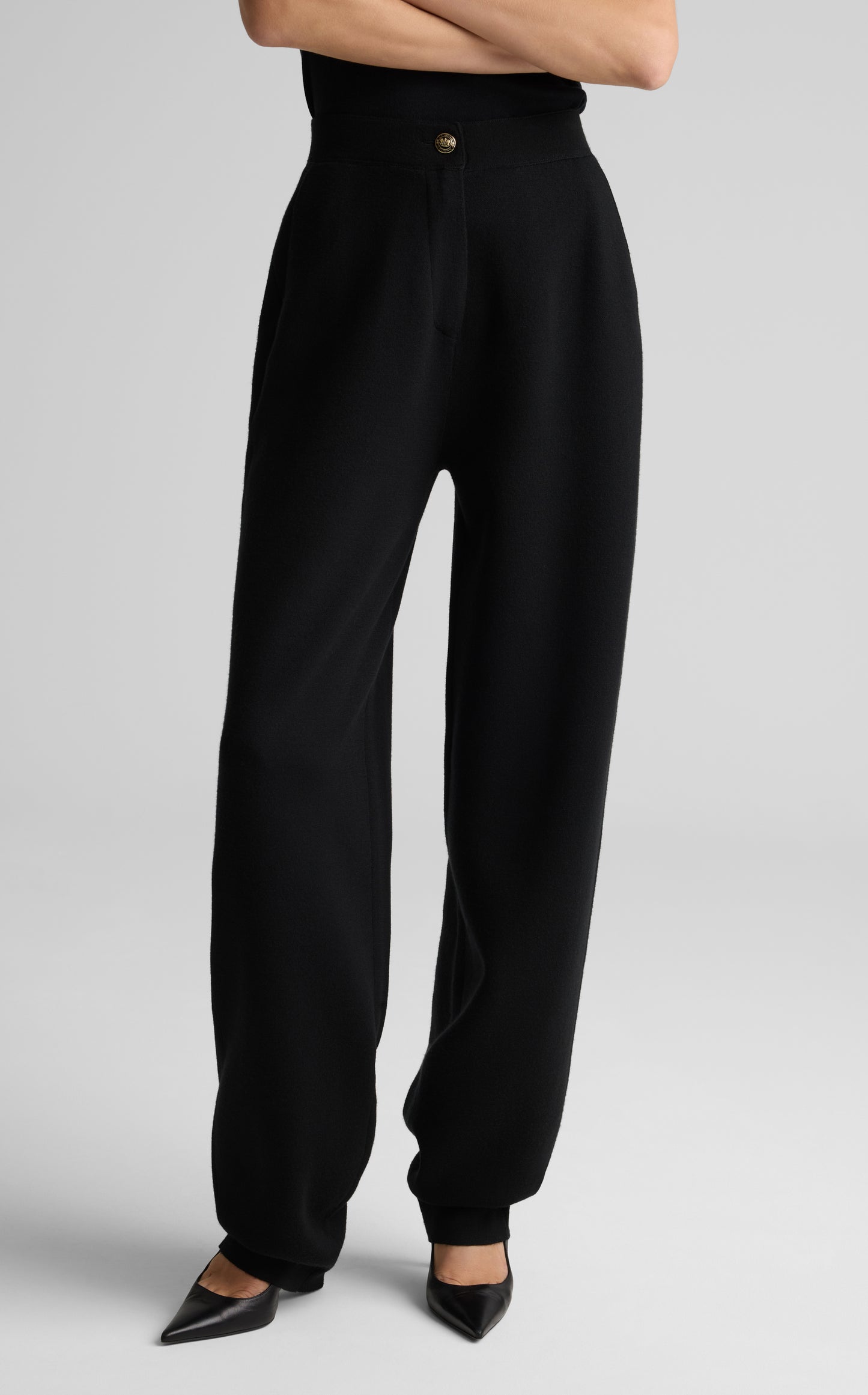 Gail Pant In Signature Doubleface Knit
