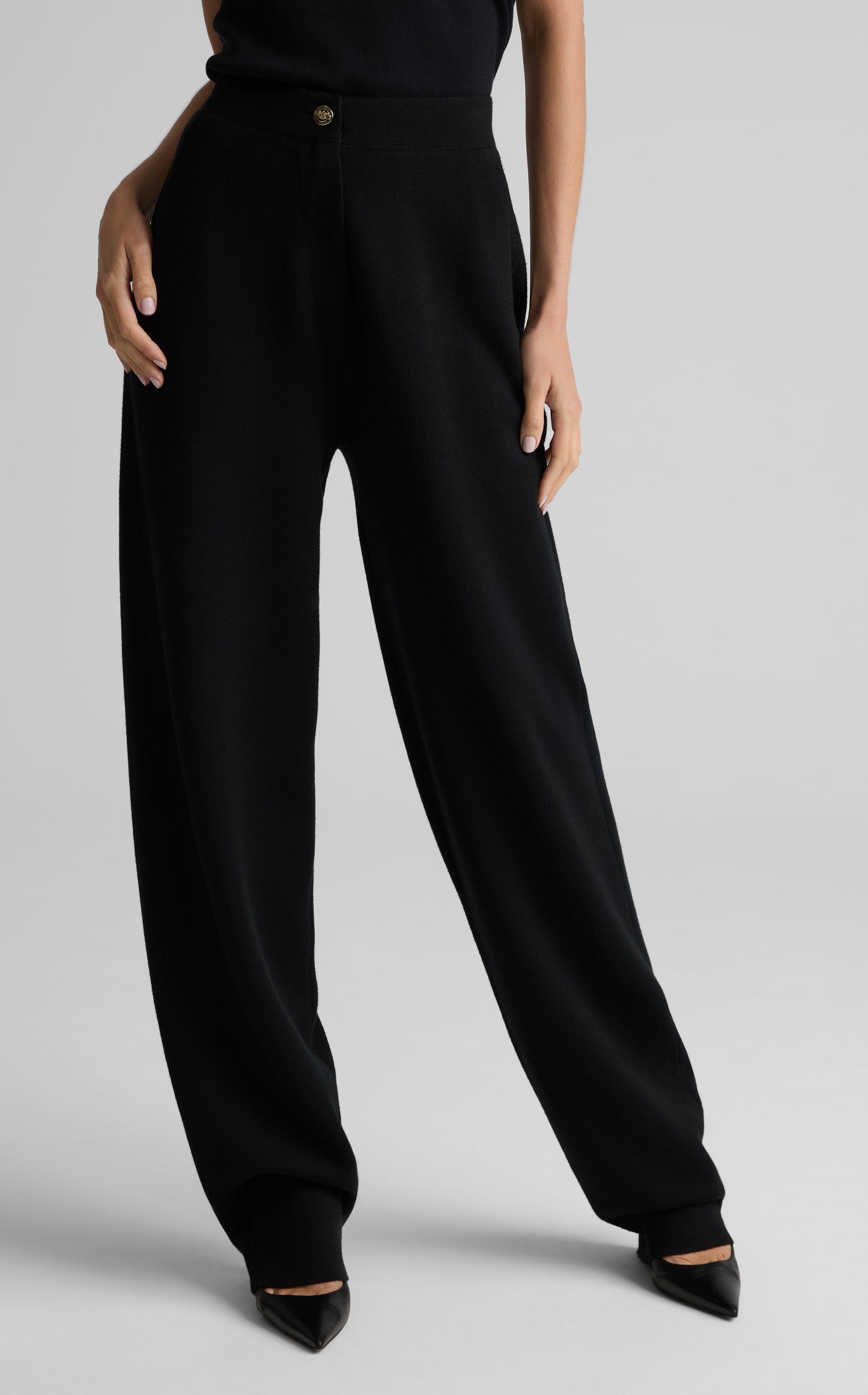 Gail Pant In Signature Doubleface Knit