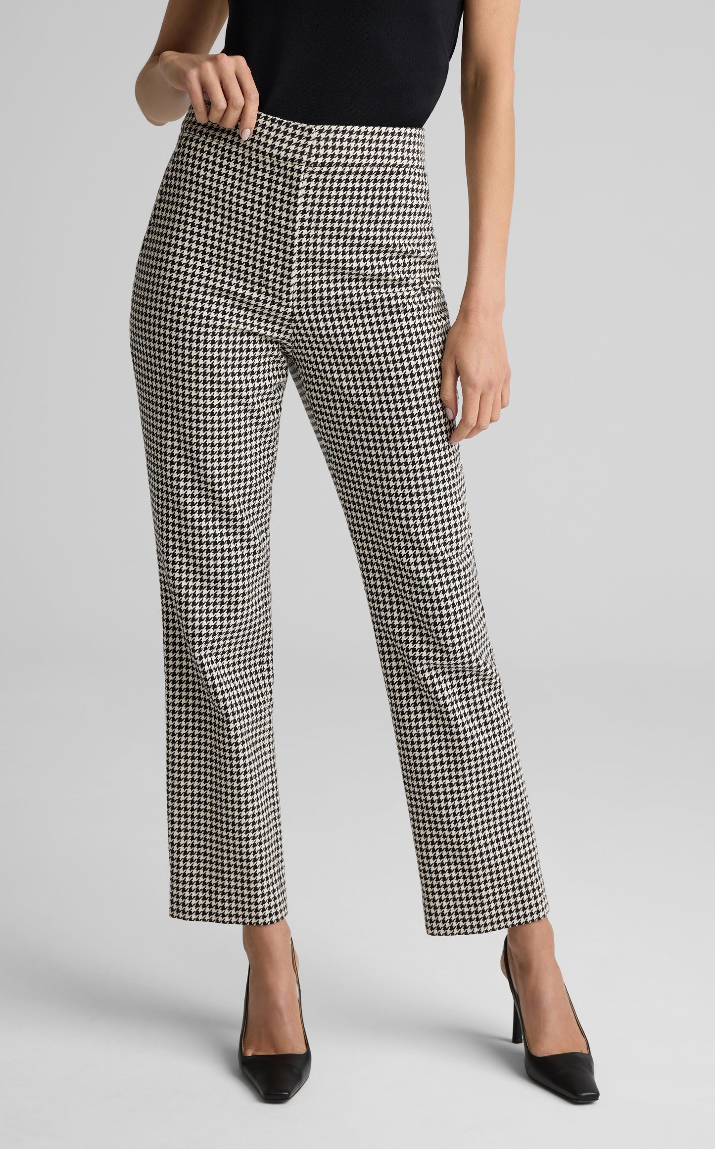 Isabel Pant in Vichy Suiting