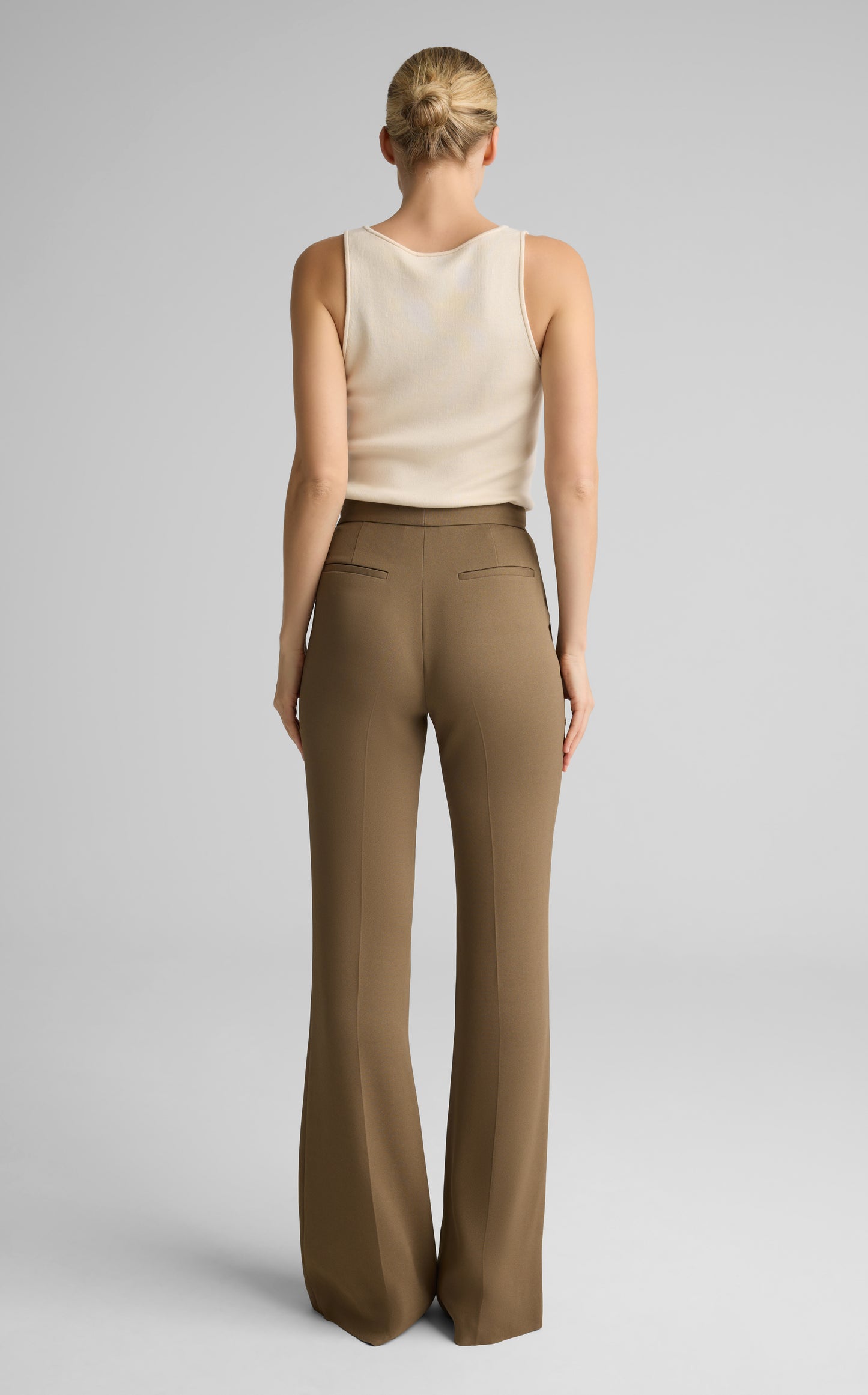 Ava Pant In Stretch Italian Viscose
