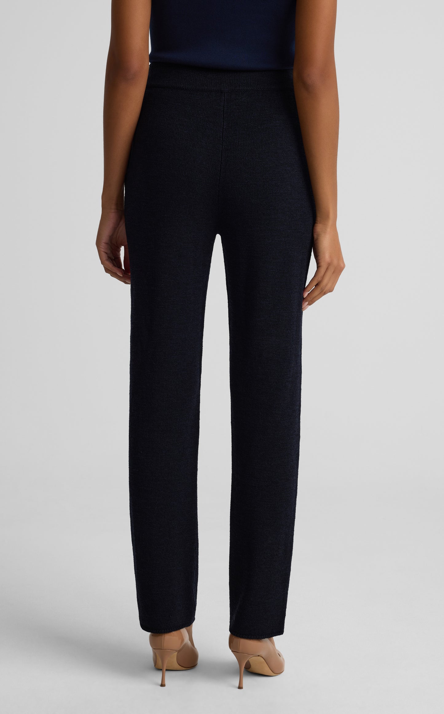 Isabel Pant In Legacy Crepe Knit