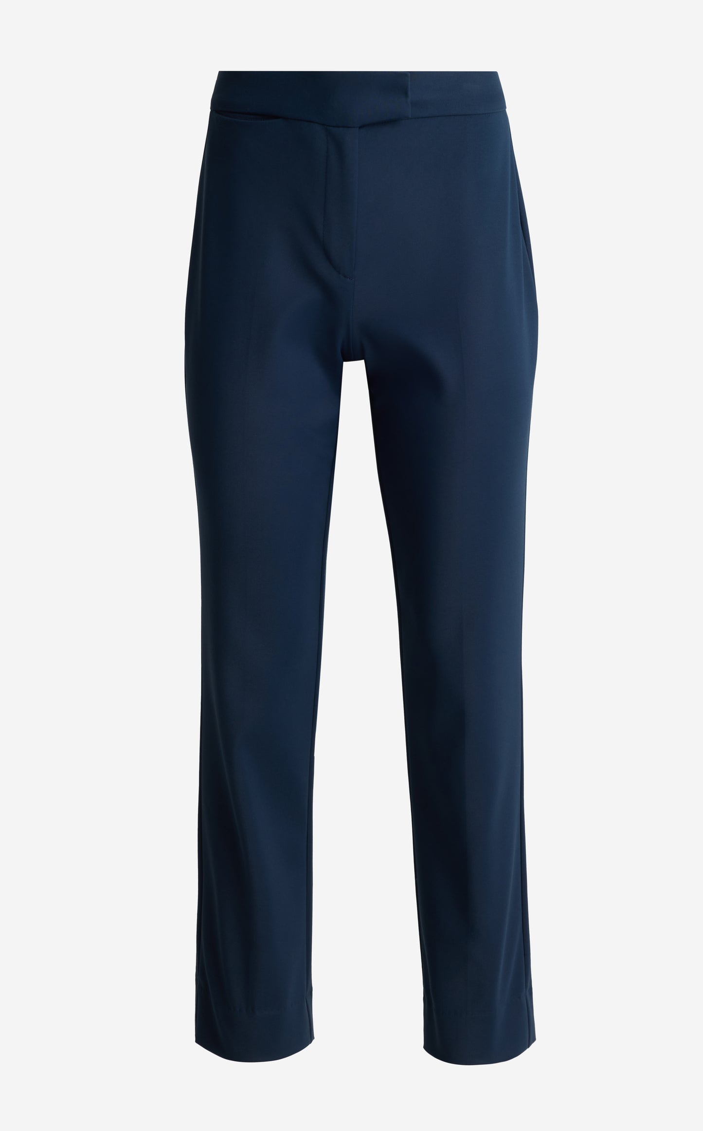 Isabel Pant In Stretch Cotton Sateen
