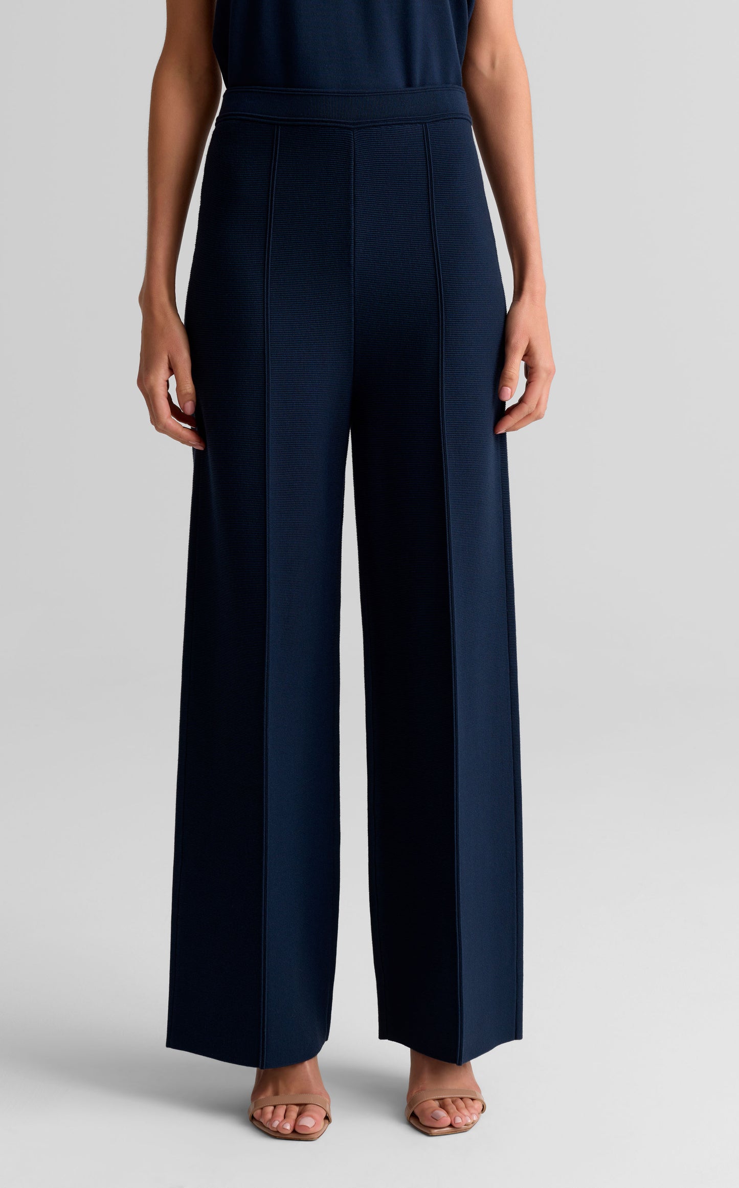 Wide Leg Knit Pant